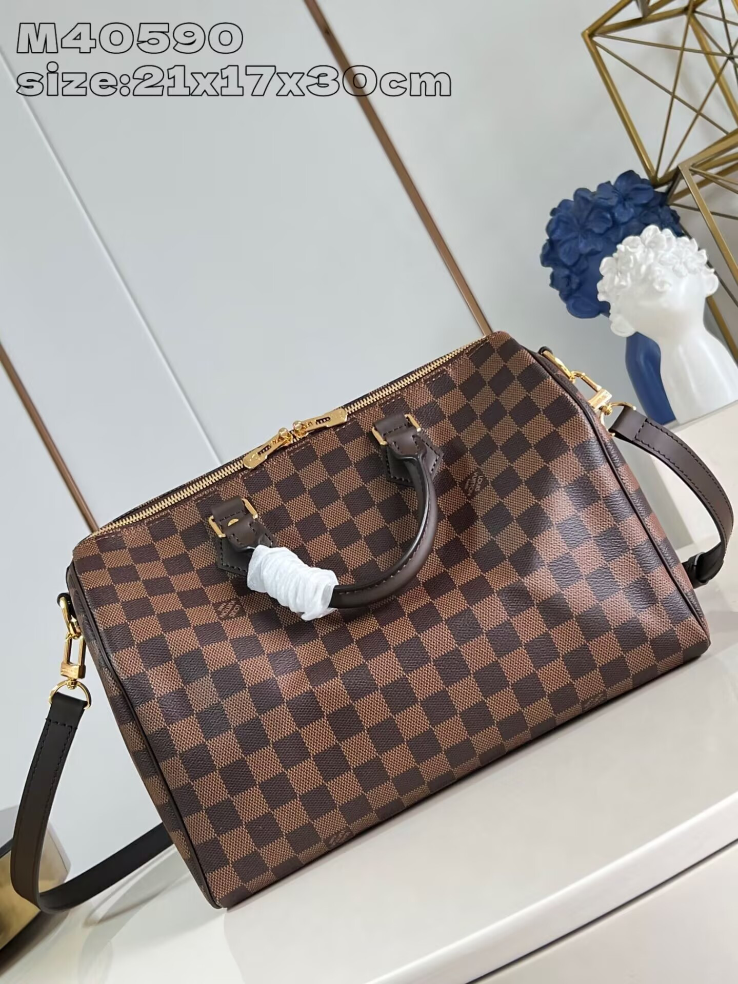 LV Speedy Bandouliere 30 M40590 30x21x17cm - Image 3