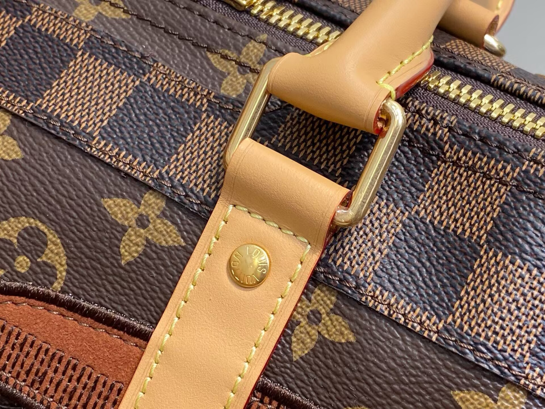 LV KEEPALL Bandoulière 50 Travel Bag M26119 29x23x50cm - Image 8