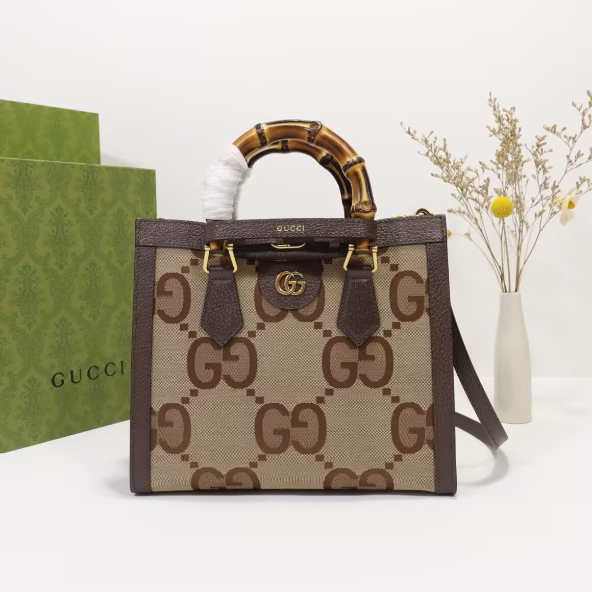 Gucci Diana Tote Bag 27x24x11cm
