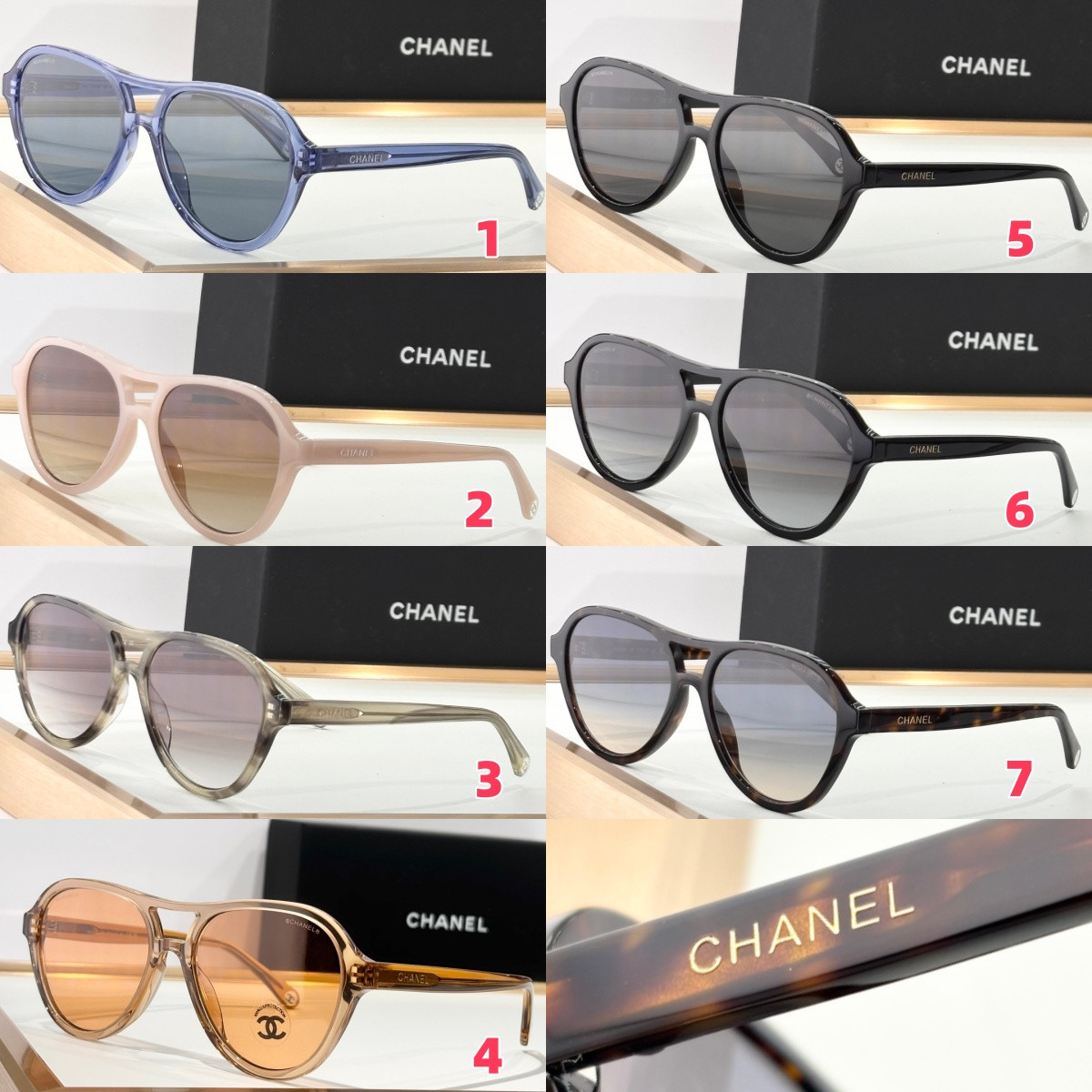 Chanel Glasses CH5552U 56-19-145 - Image 2