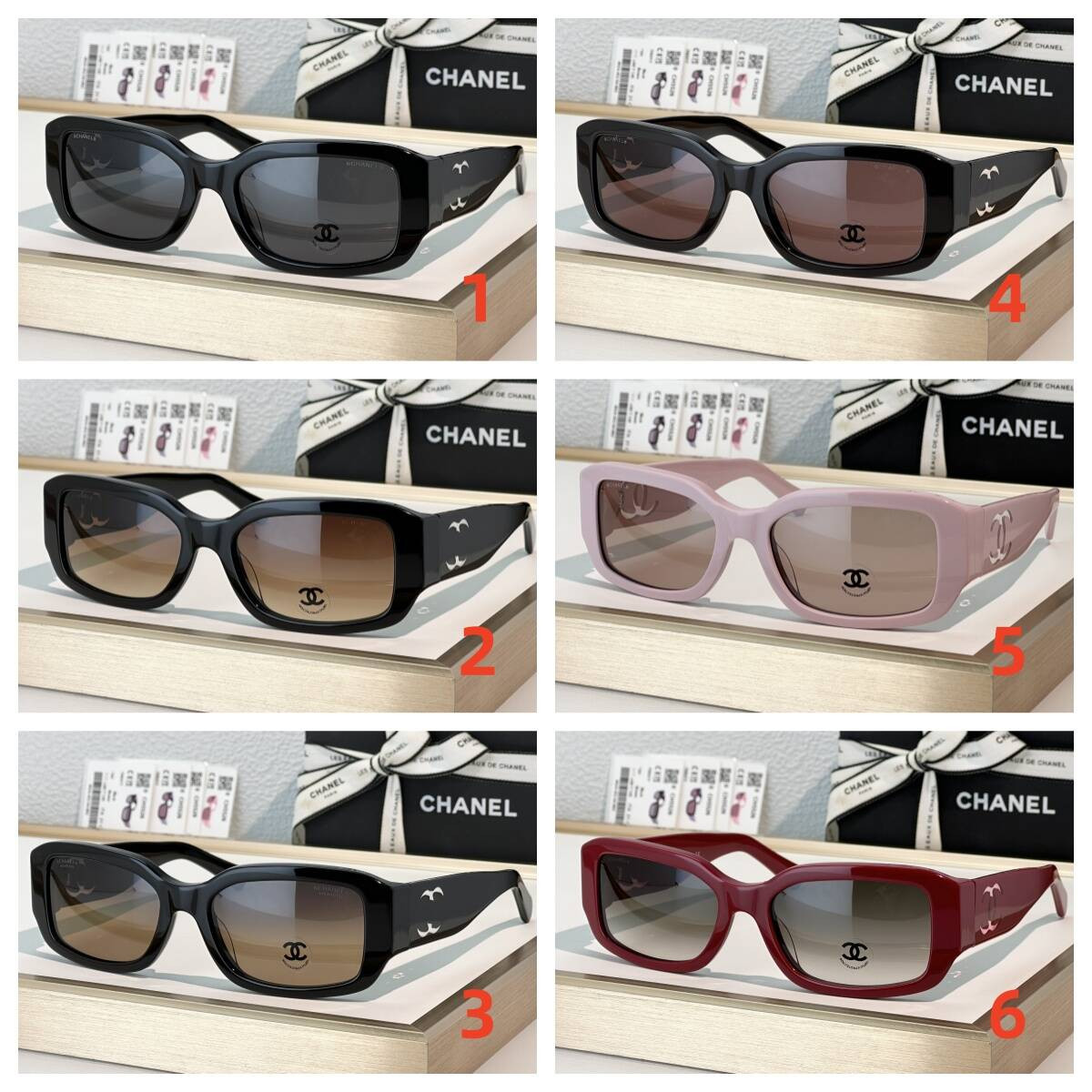 Chanel Glasses CH5526 60-21-145 - Image 2