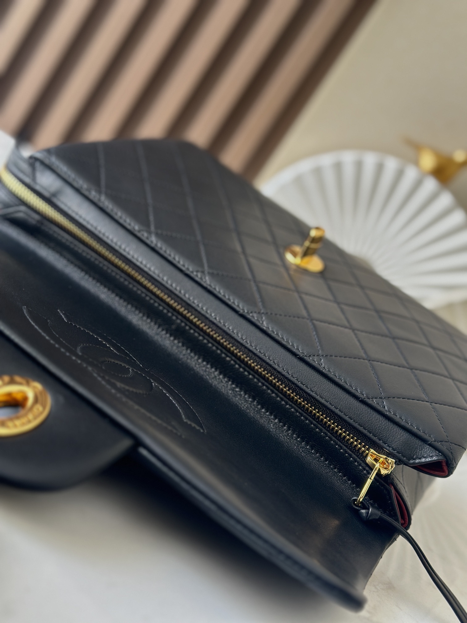 Chanel Flap Backpack AS2219 30x21x8cm - Image 5