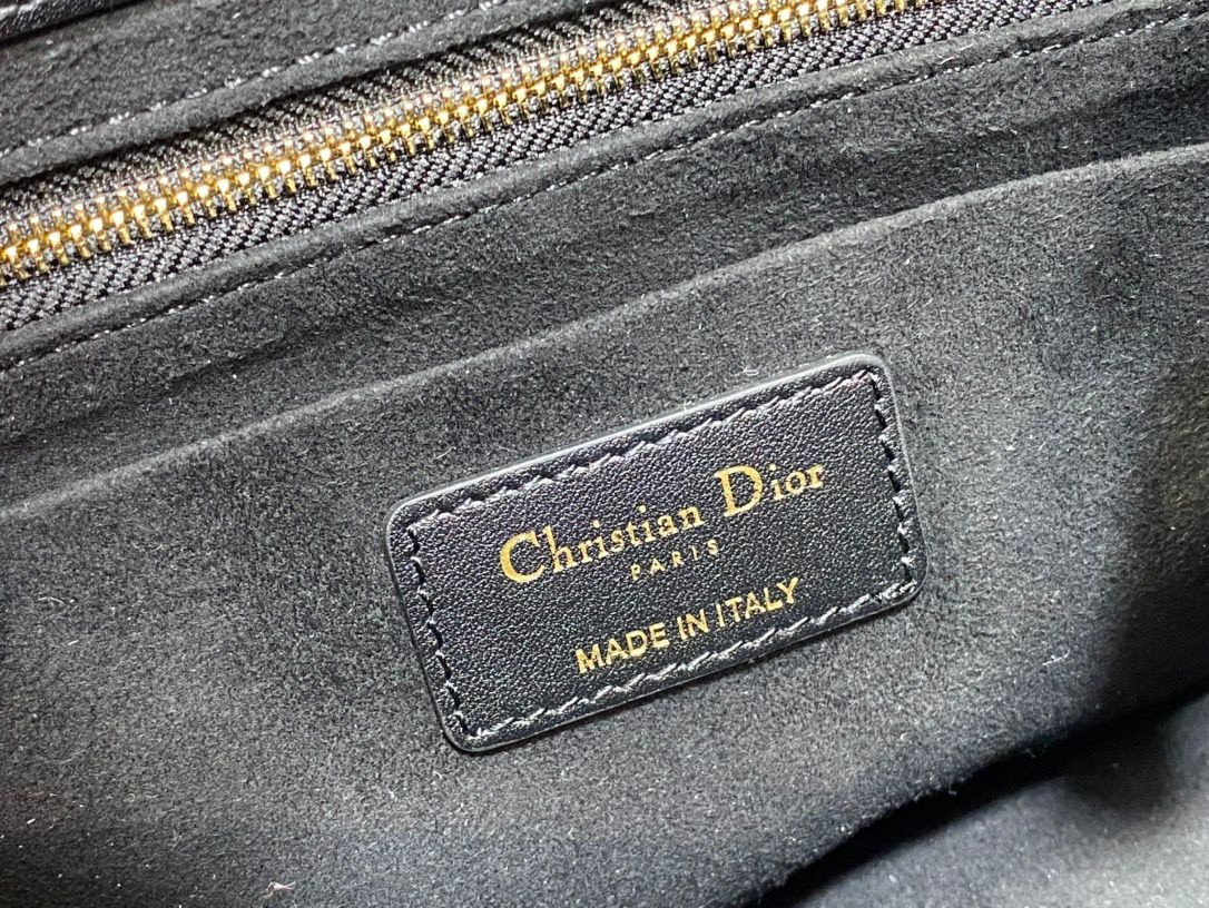 Dior Lady Handbag 24x18x10cm - Image 10