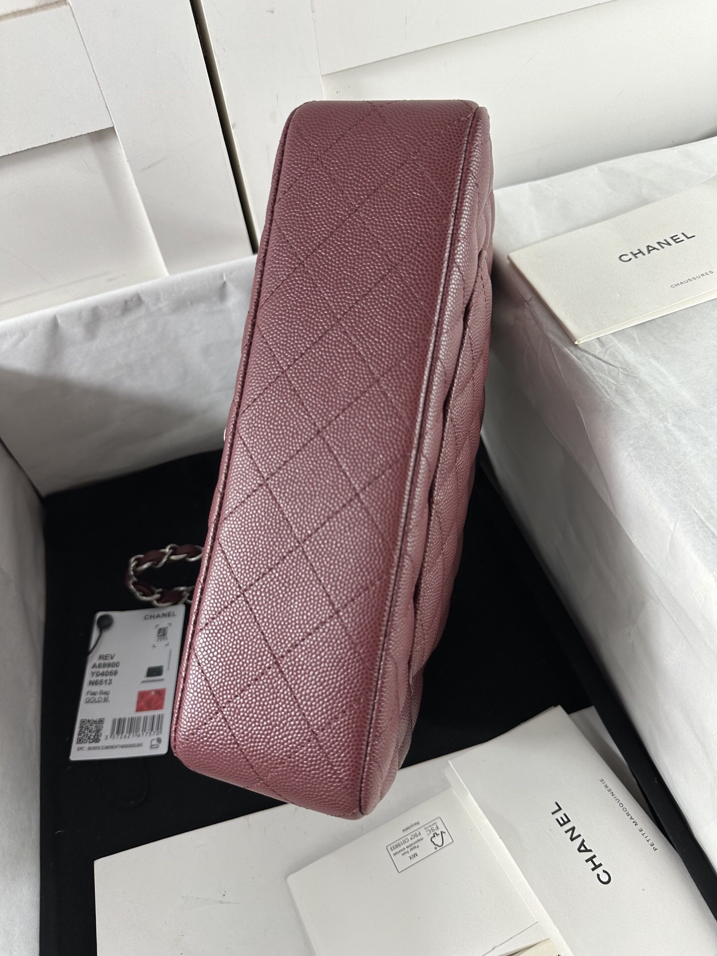 Chanel CLASSIC 11.12 HANDBAG 14.5*23*6cm - Image 4