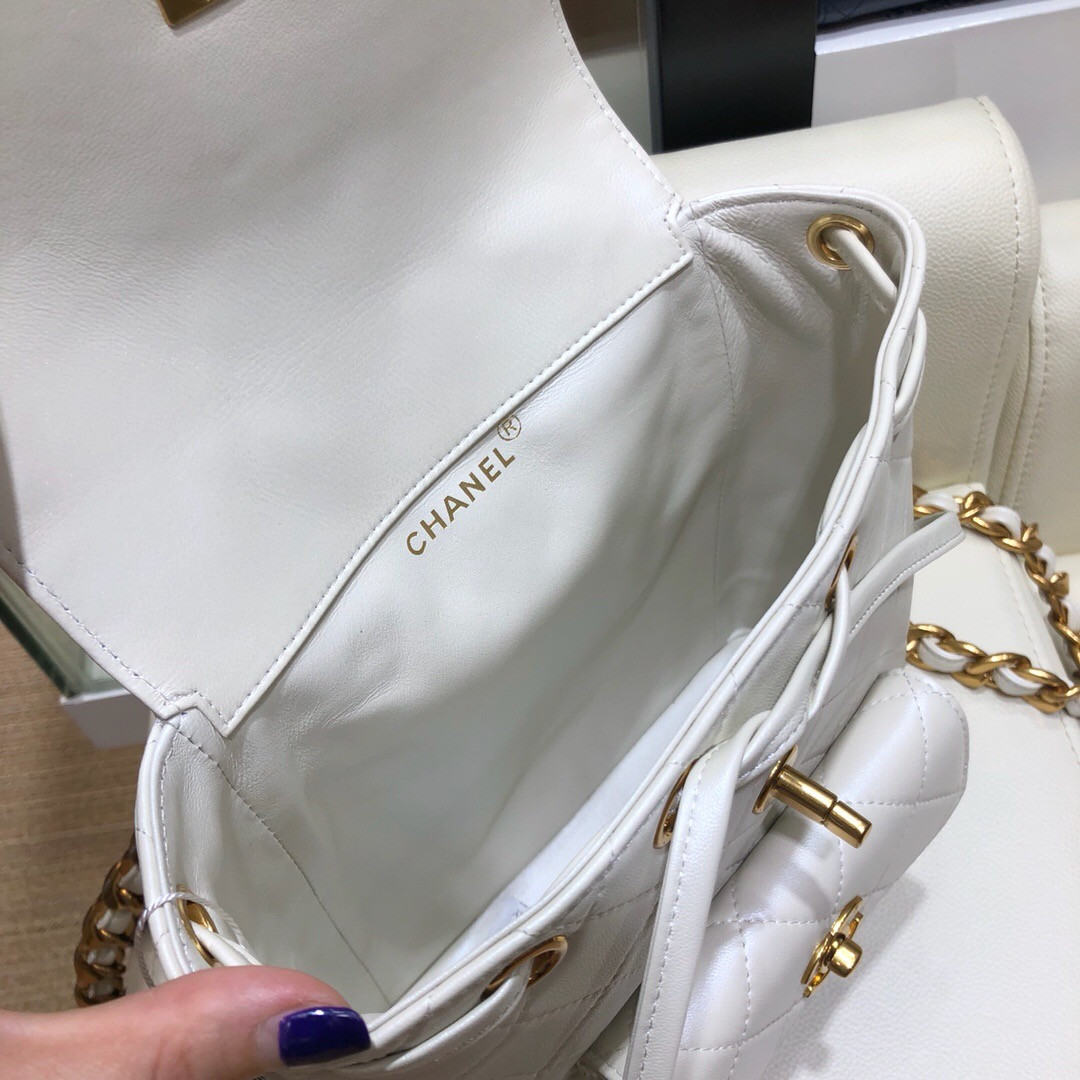 Chanel Vintage Duma Backp AS2908(18*18*12CM) - Image 3