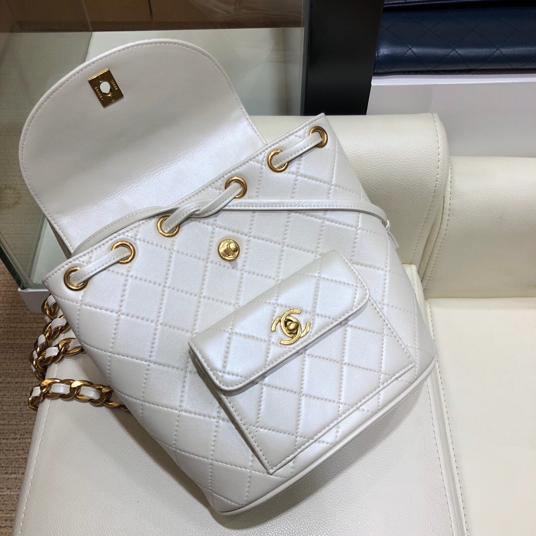 Chanel Vintage Duma Backp AS2908(18*18*12CM) - Image 4