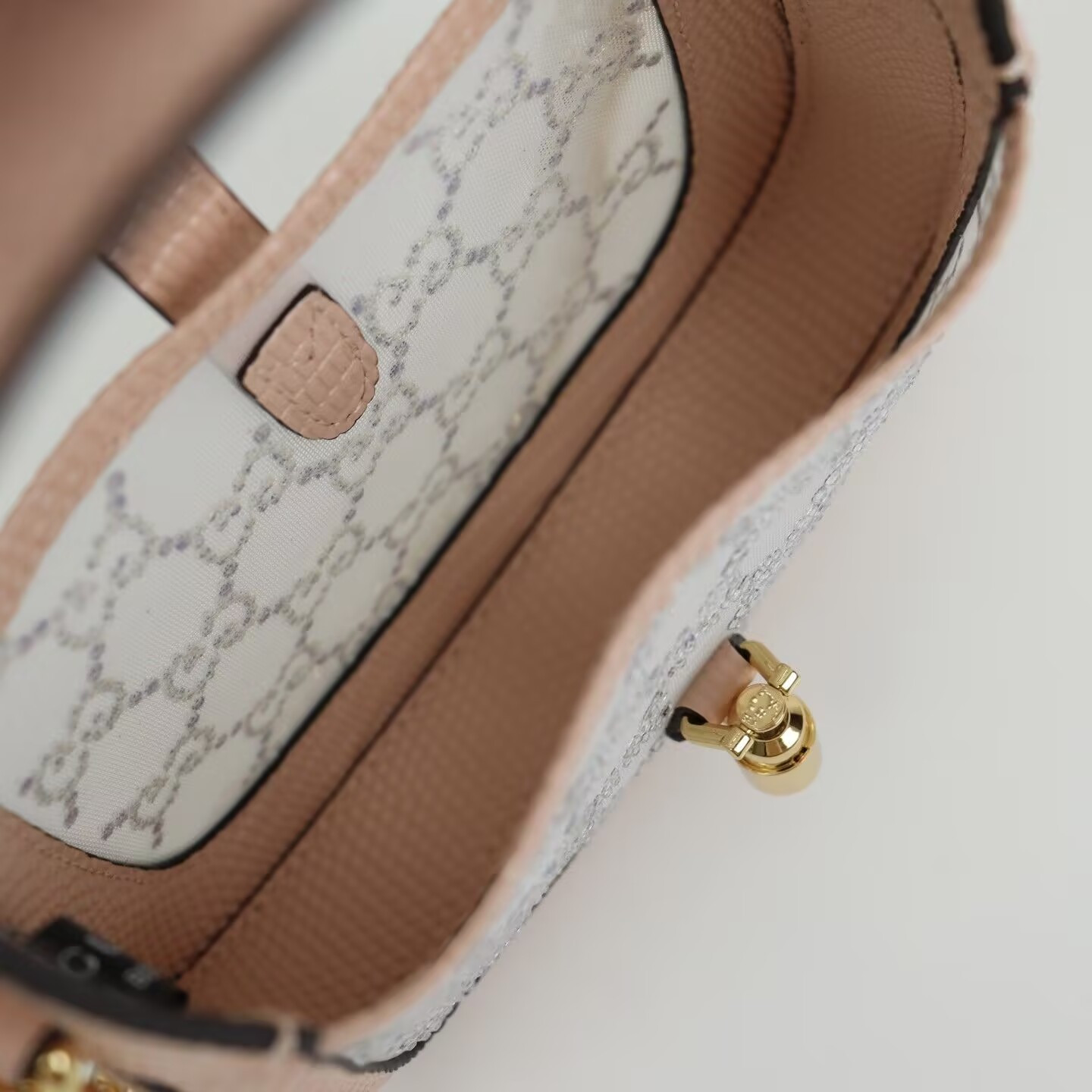 Gucci Jackie 1961 mini crystal GG lizard bag 19x13x3cm - Image 7