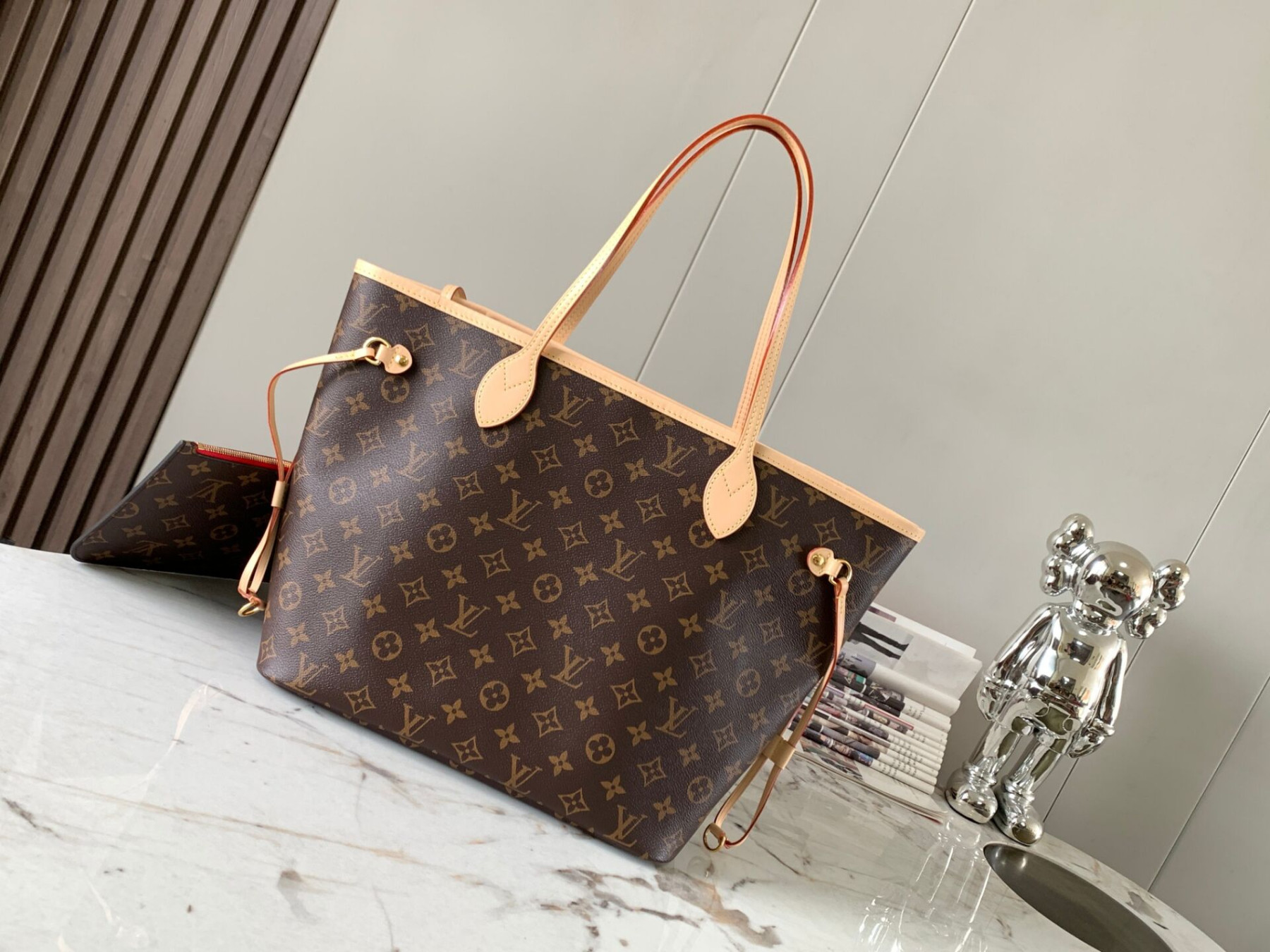 LV Neverfull MM M46987 Without Box 31x28x14cm - Image 3