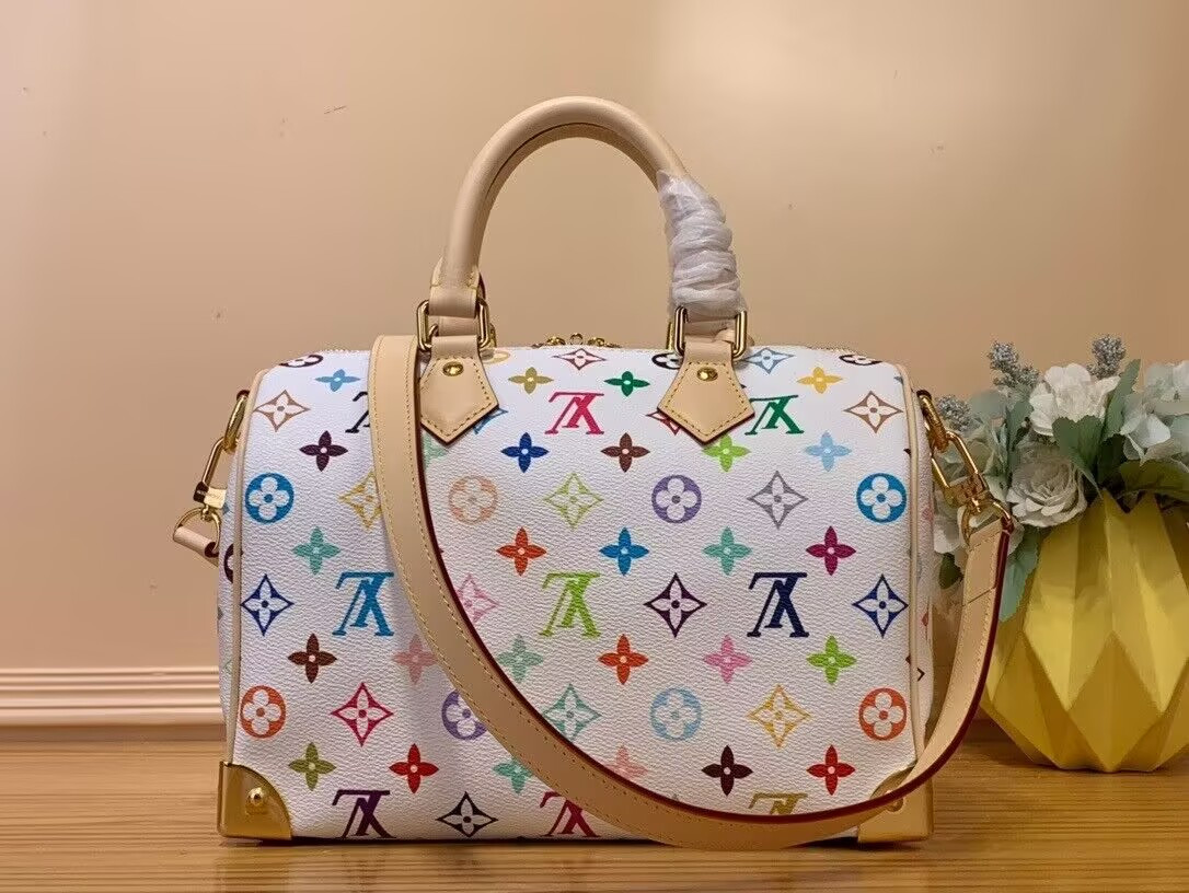 LV x TM Speedy Bandoulière 25 M13085 (25*19*15cm) - Image 3