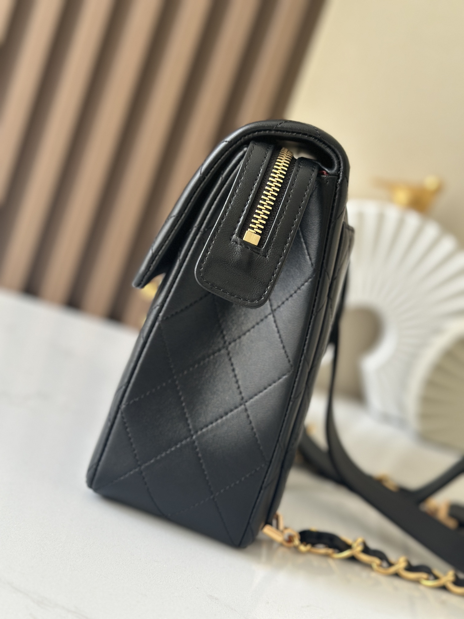 Chanel Flap Backpack AS2219 30x21x8cm - Image 4