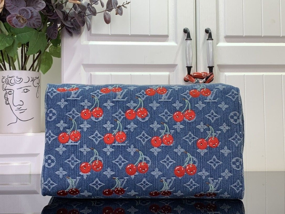 LV x TM Speedy Soft Bandoulière 30 N87627 (30*21*17cm) - Image 5