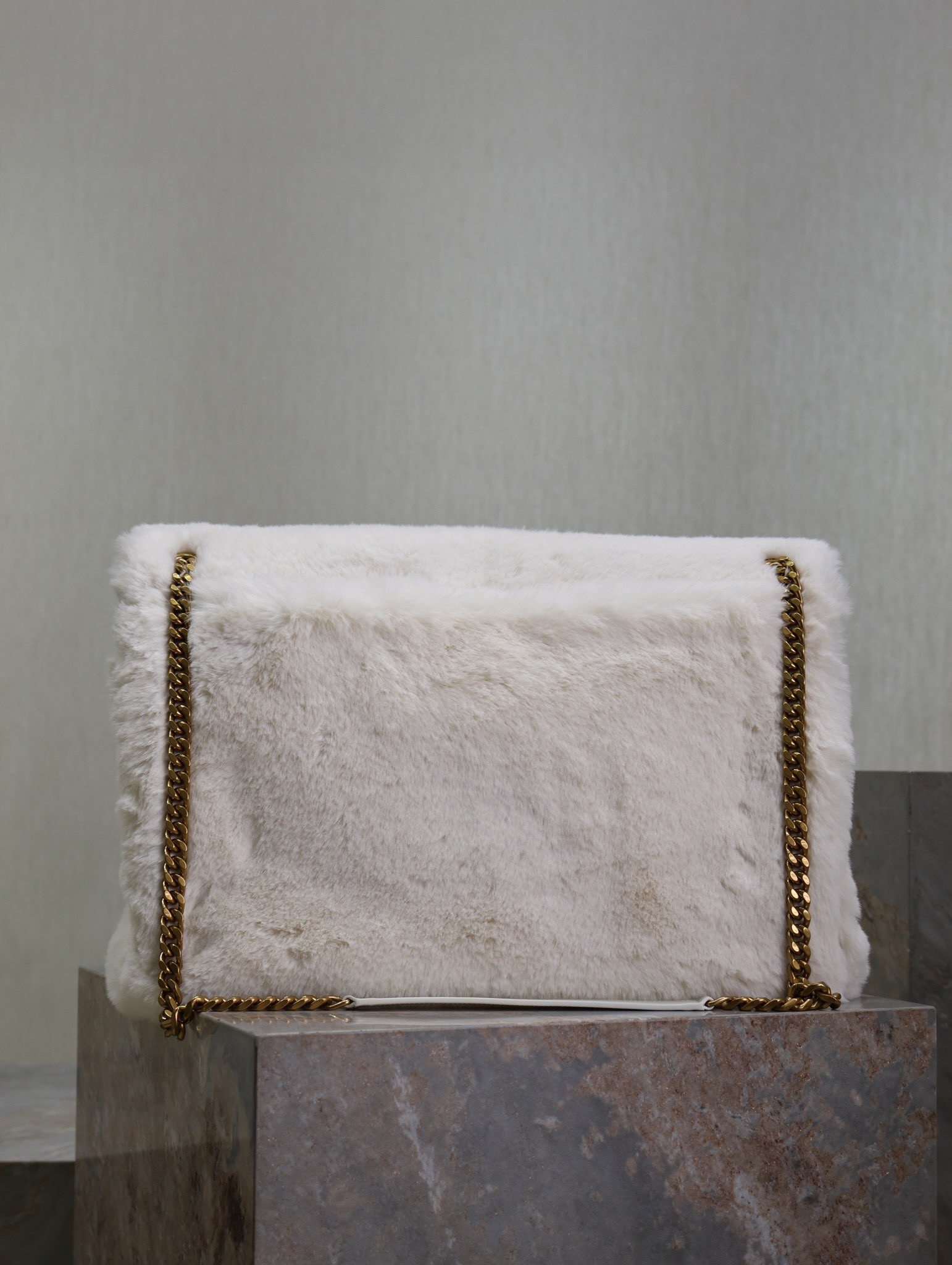 YSL NIKI LARGE IN SHEARLING 47 X 34 X 16 CM - Image 3