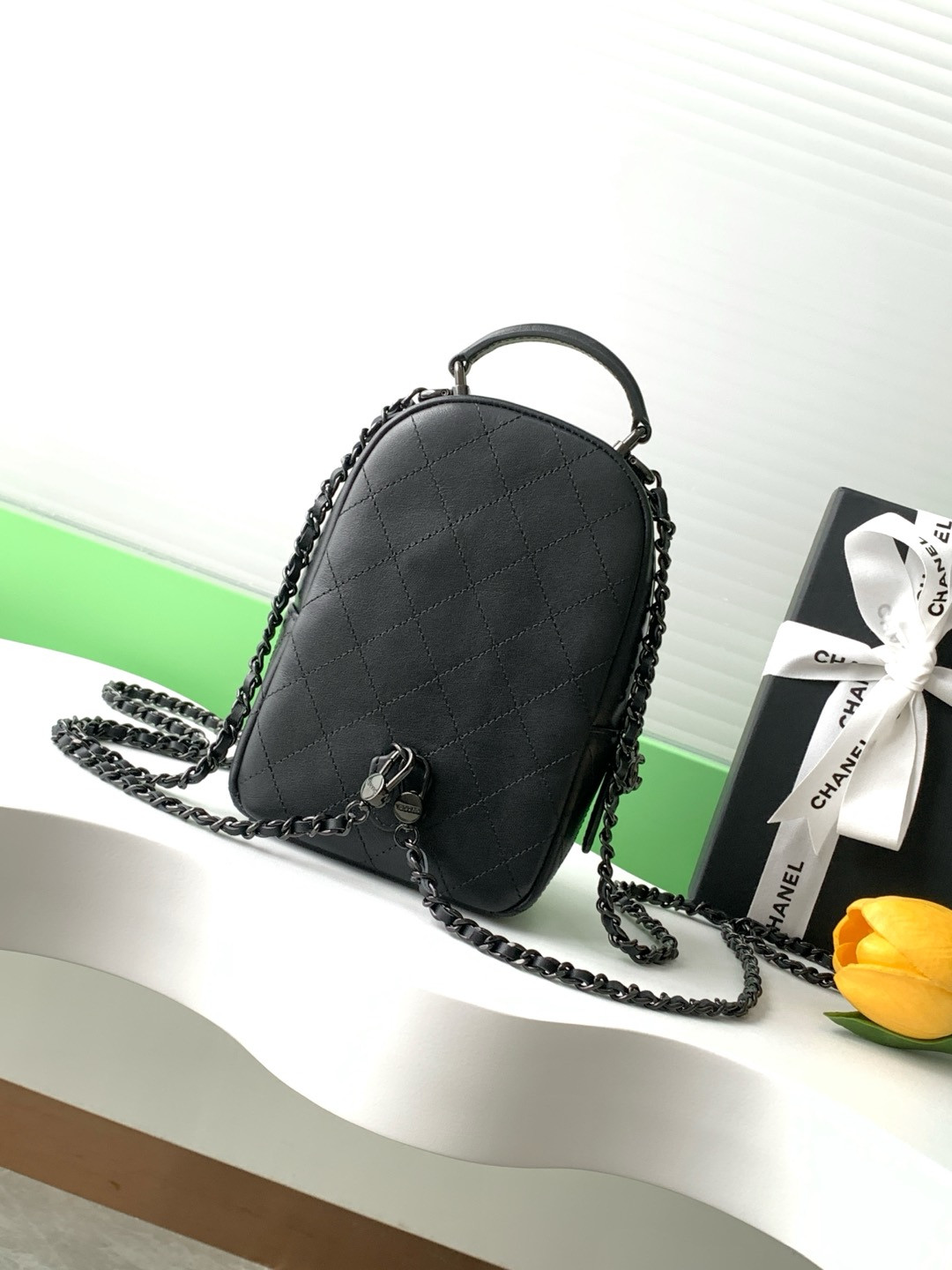 Chanel Mini Backpack 18x13x9cm - Image 3