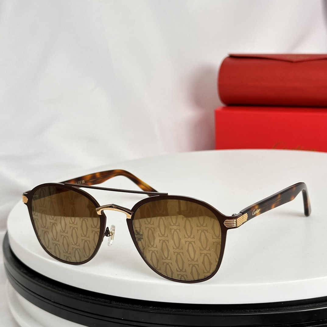 Cartier Glasses CT0012S 56-21-145 - Image 3