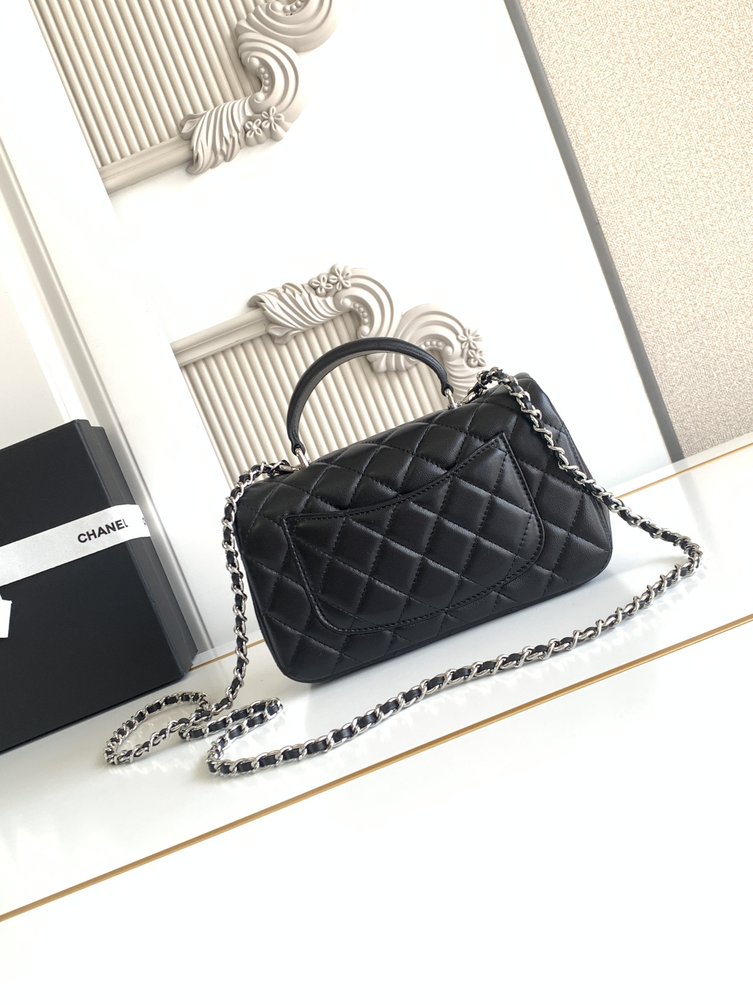 CHANEL Mini CF handle 20x12x6cm - Image 3