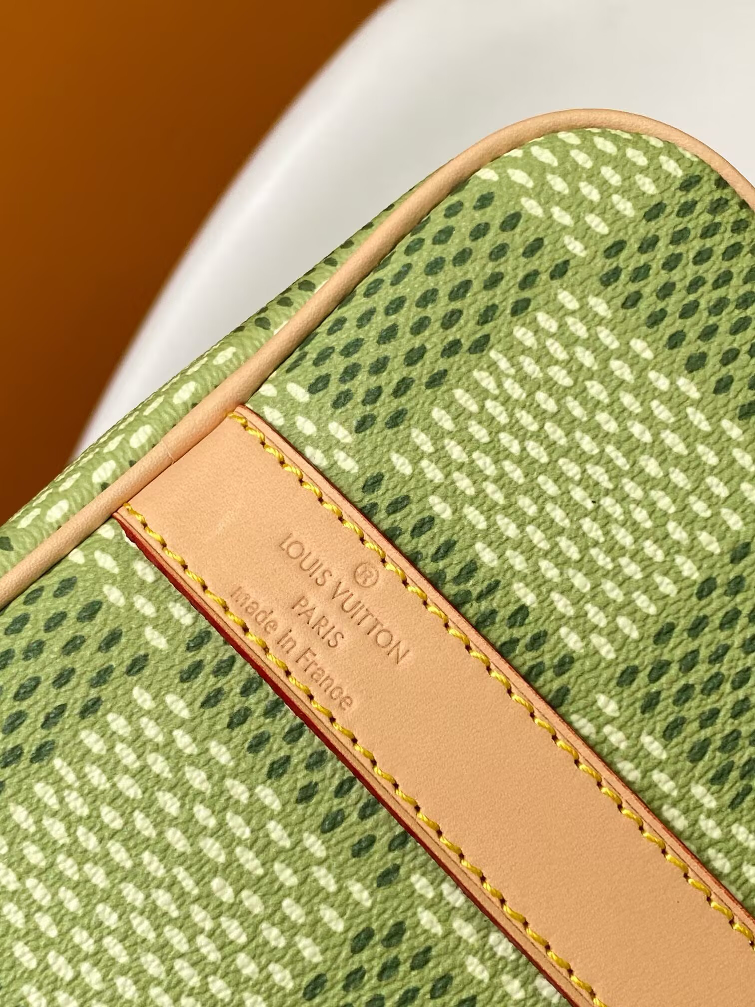 LV Keepall Bandoulière 35 N40671 34x21x16cm - Image 9