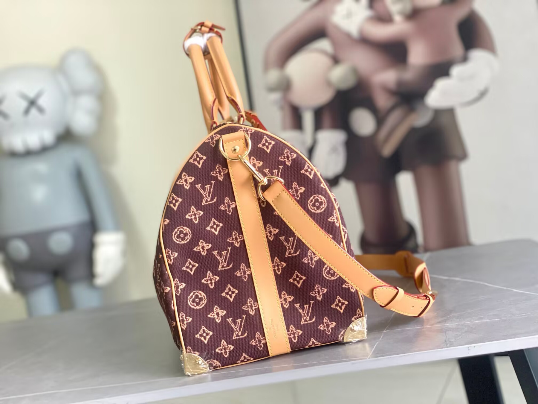 LV Keepall Trunk 45 M28339( 27x45x20cm) - Image 4