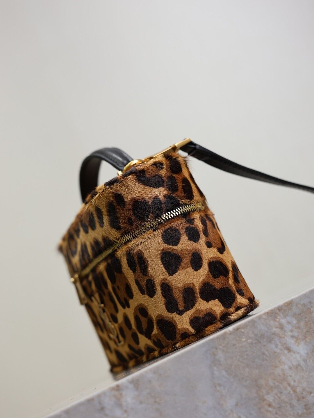 YSL Leopard-print Mini Bag 18x11x6.5cm - Image 4
