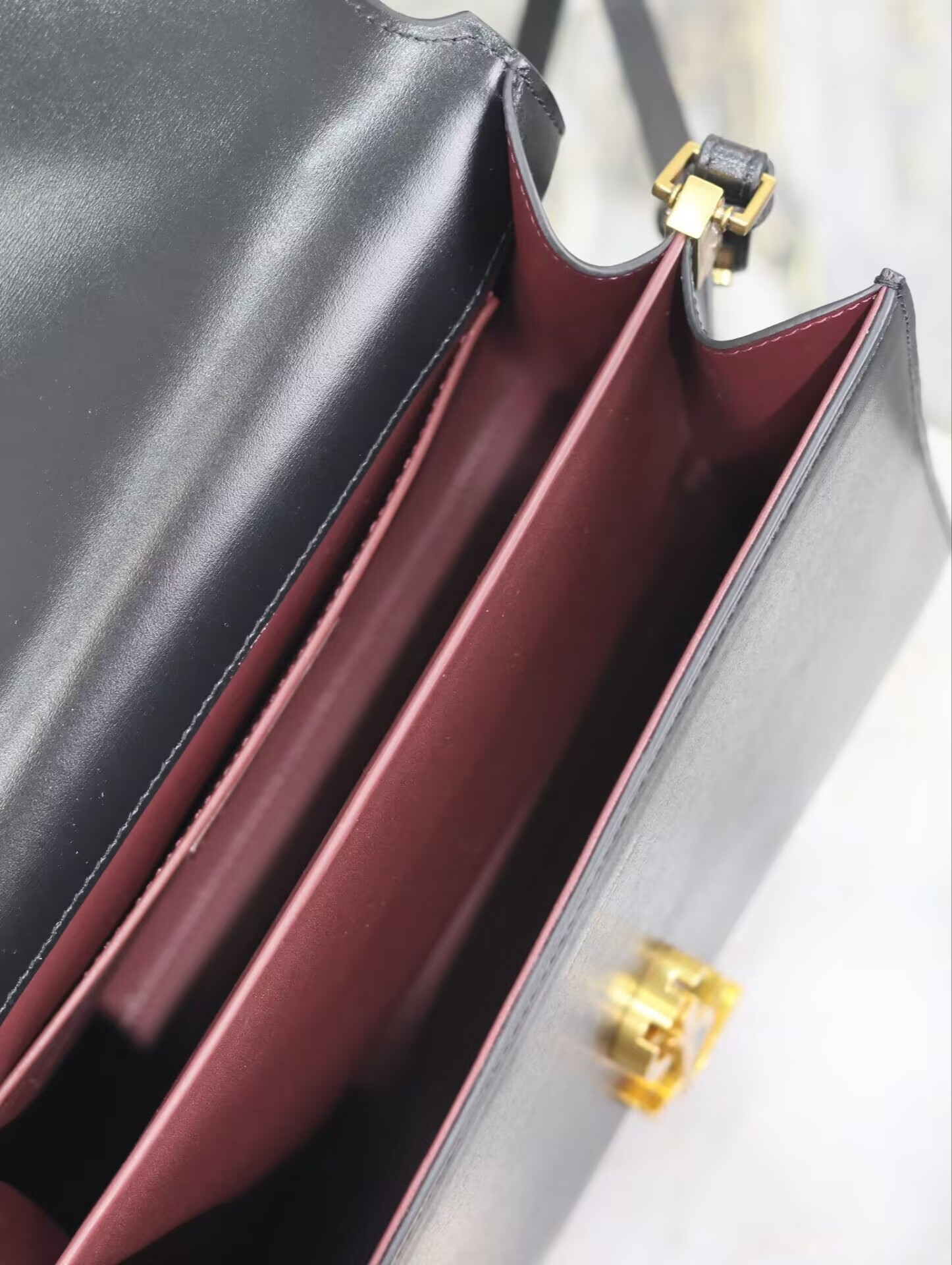 YSL Cassandra Top Handle Bag 24.5x20x11.5cm - Image 10