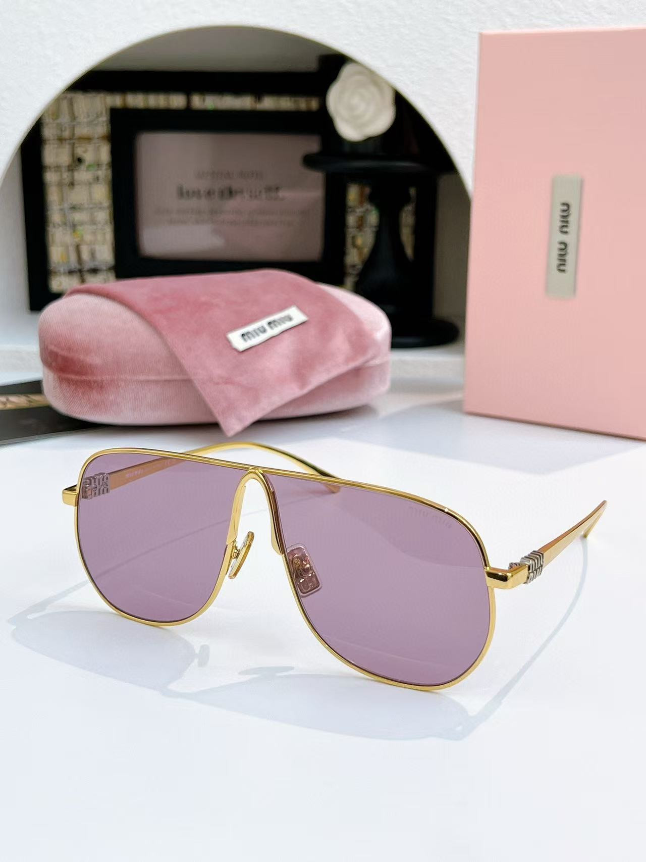 Miu Miu Glasses SMUA56 - Image 6