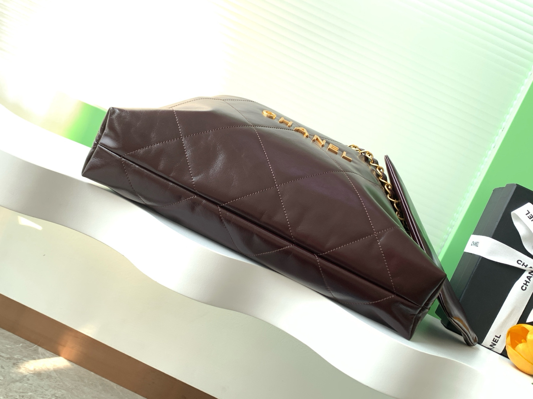 CHANEL 22 HANDBAG AS3261 39*42*8 cm - Image 5