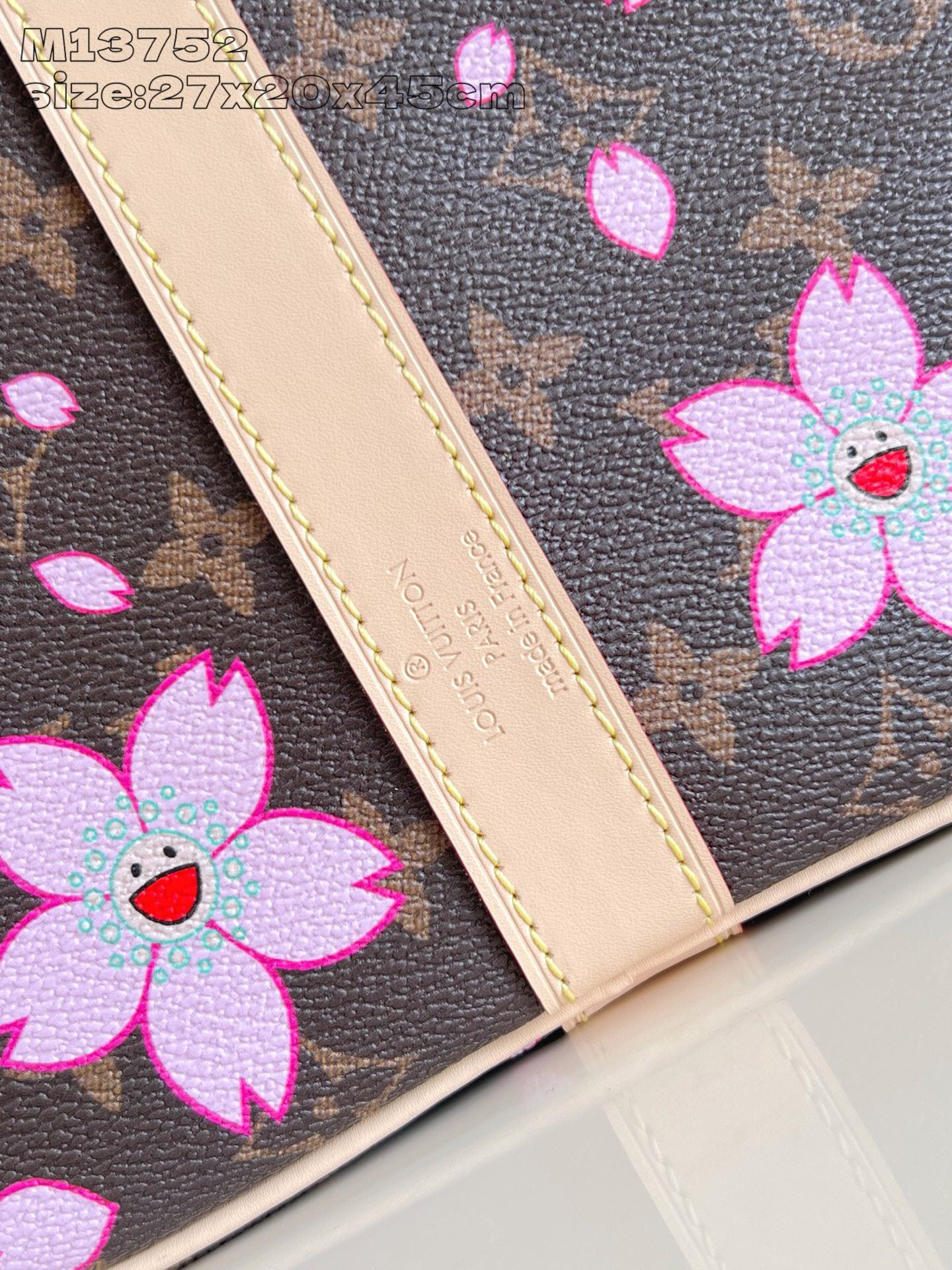 LV Keepall Bandoulière 45 M13752 45x27x20cm - Image 8