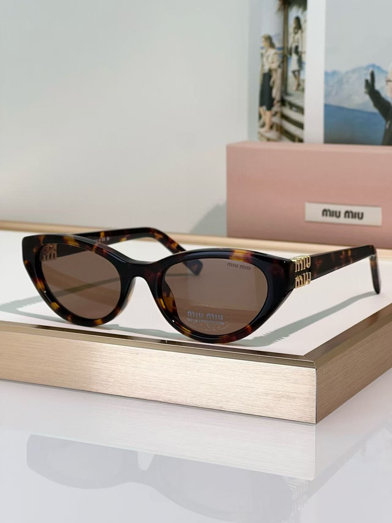 Miu Miu Glasses SMUA04 54-20-140 - Image 7