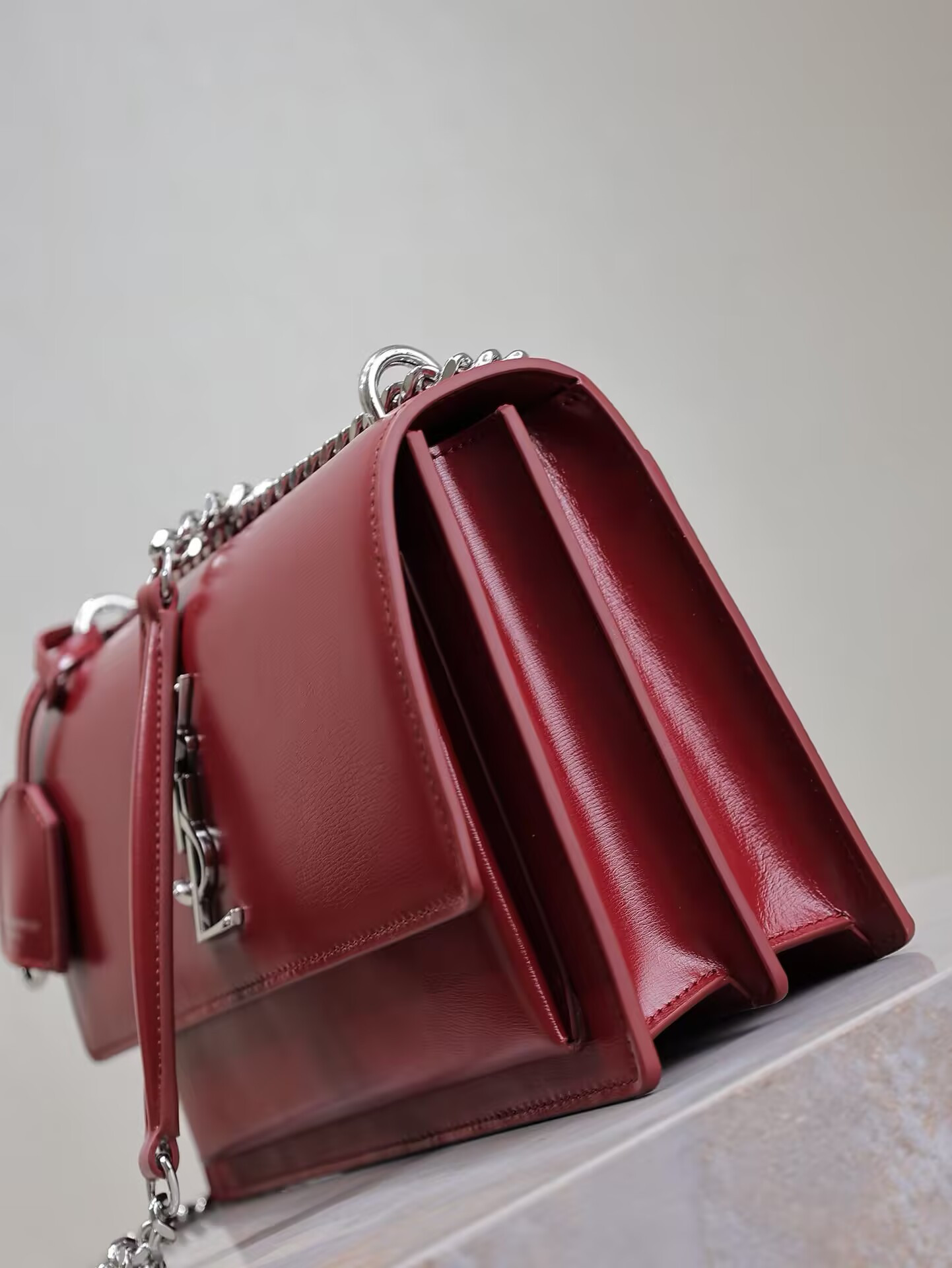 YSL SUNSET MEDIUM IN SMOOTH LEATHER 20x16 x6.4cm - Image 8