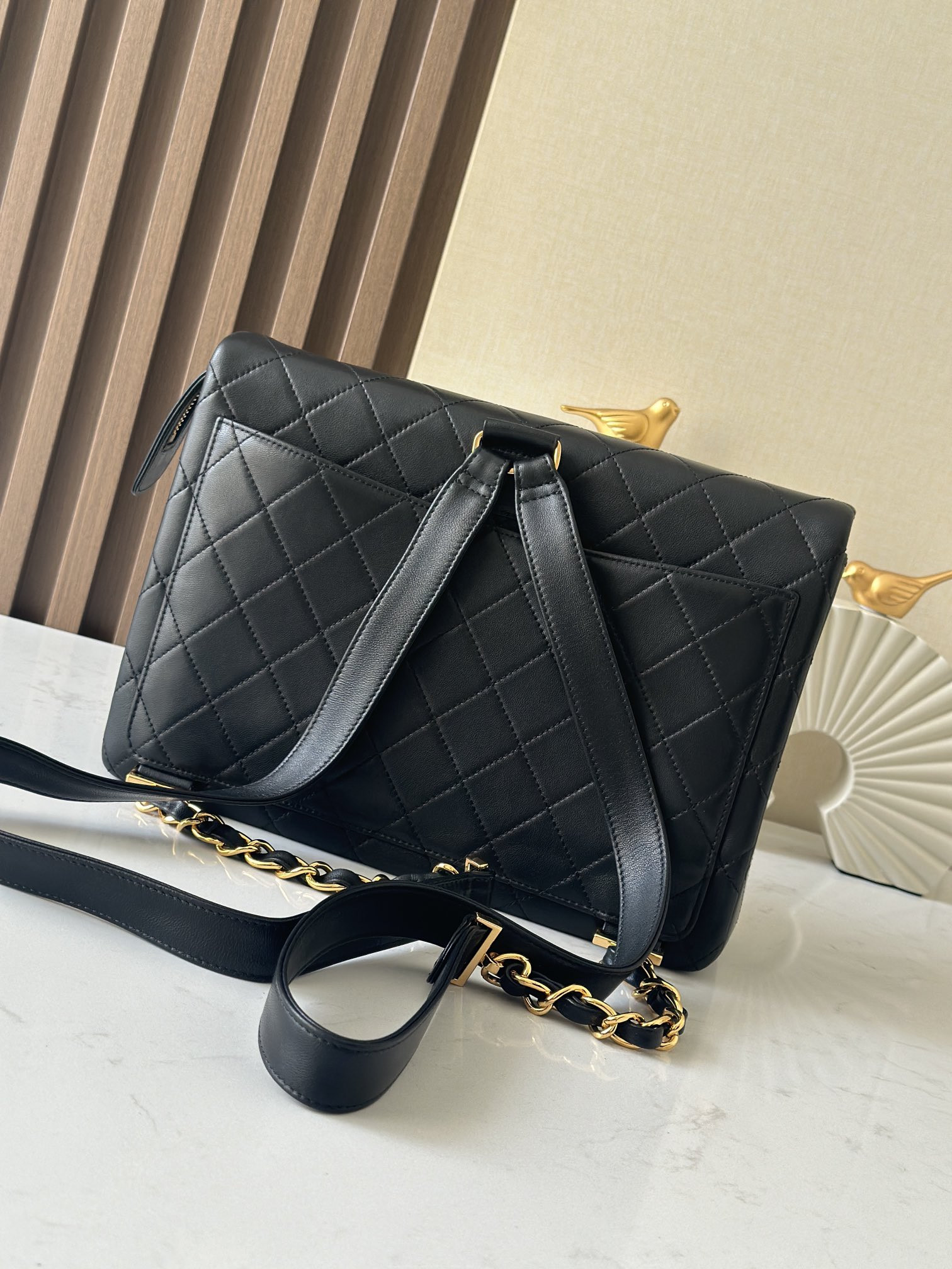 Chanel Flap Backpack AS2219 30x21x8cm - Image 3