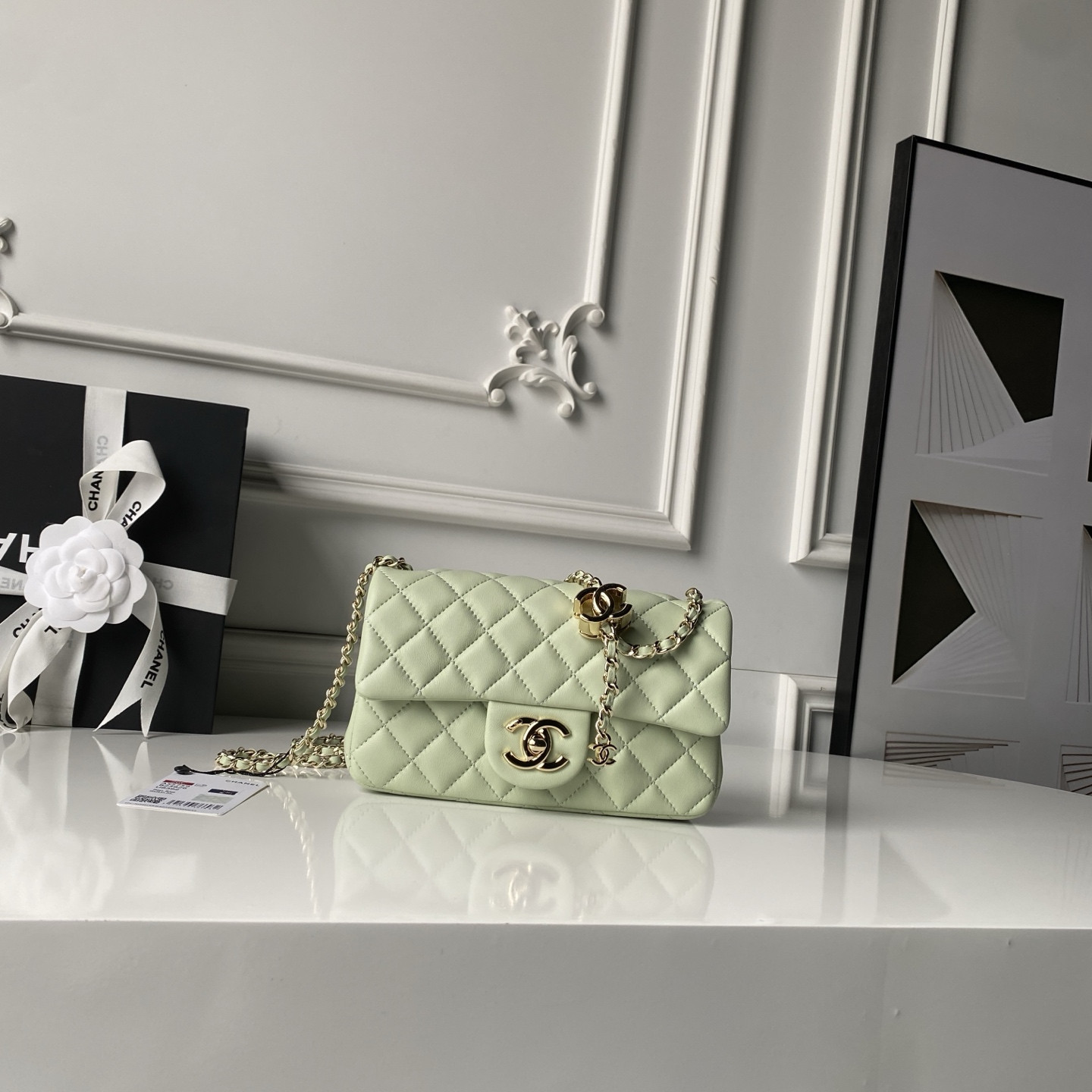 Chanel Classic Flap Handbag CF AS5758 18x13x7cm #6