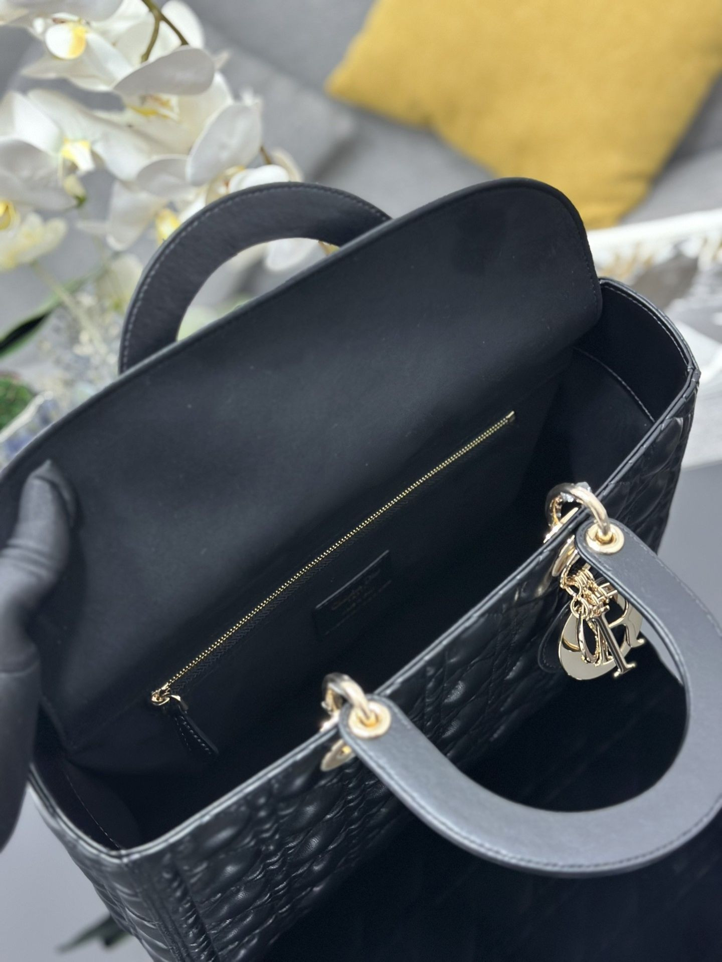 Dior Lady Bag 32 x 25 x 11cm - Image 8