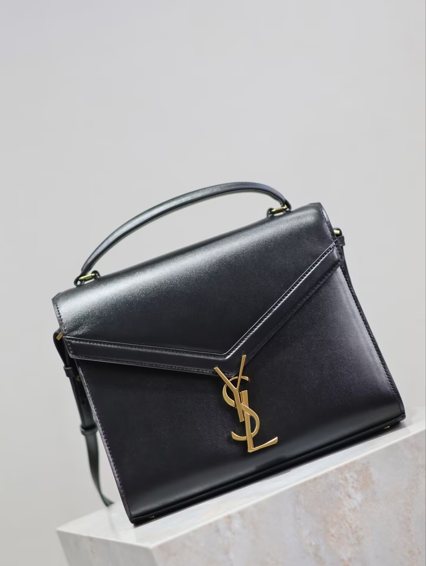 YSL Cassandra Top Handle Bag 24.5x20x11.5cm - Image 5