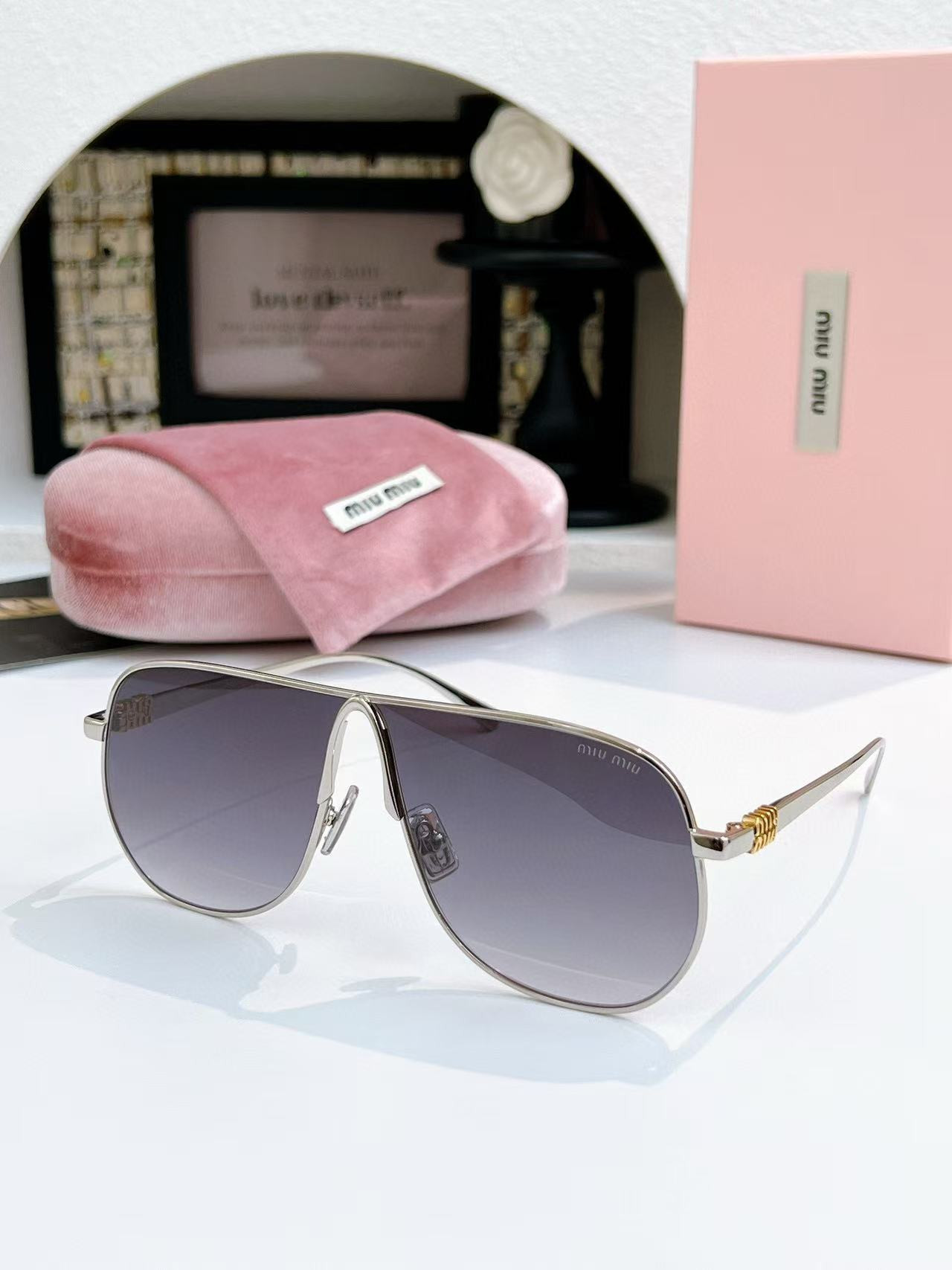 Miu Miu Glasses SMUA56 - Image 8