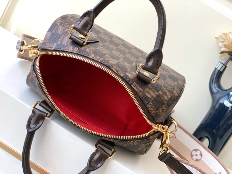 LV Speedy Bandoulière 20 N40489 8.1 x 5.3 x 4.7 inches - Image 5