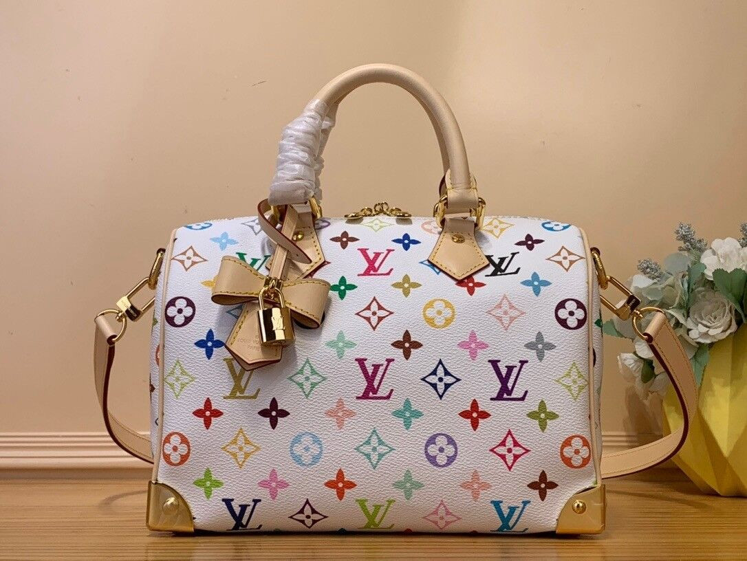 LV x TM Speedy Bandoulière 25 M13085 (25*19*15cm) - Image 2