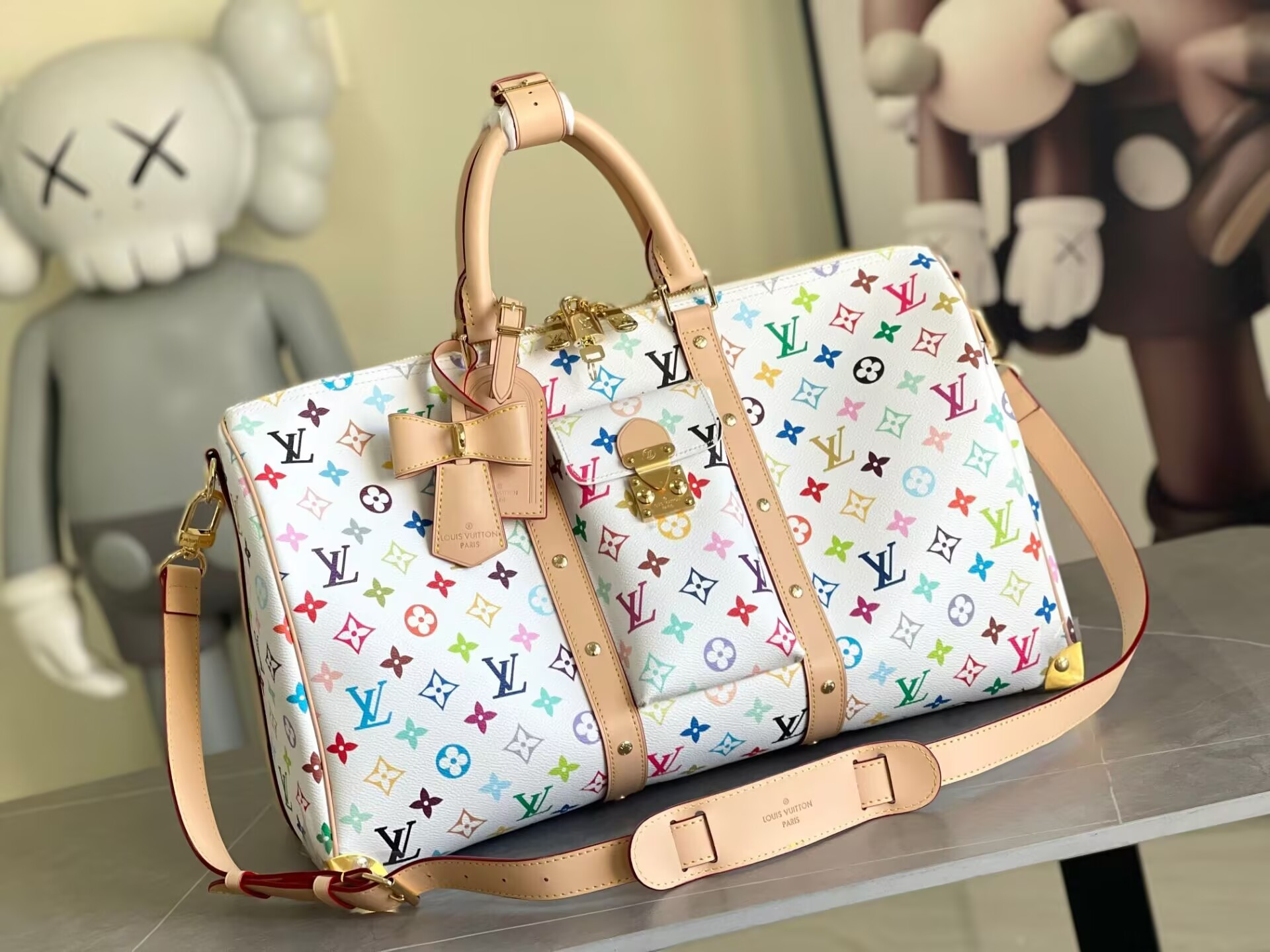 LV * TM Keepall Bandouliere 45 M13742 45 x 27 x 20 cm