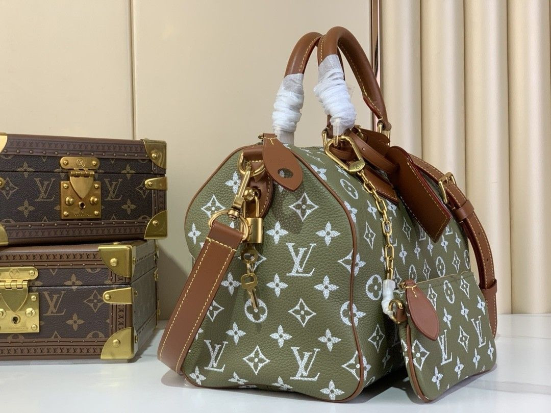 LV Speedy P9 Bandoulière 30 M15241 30x21x17cm - Image 4
