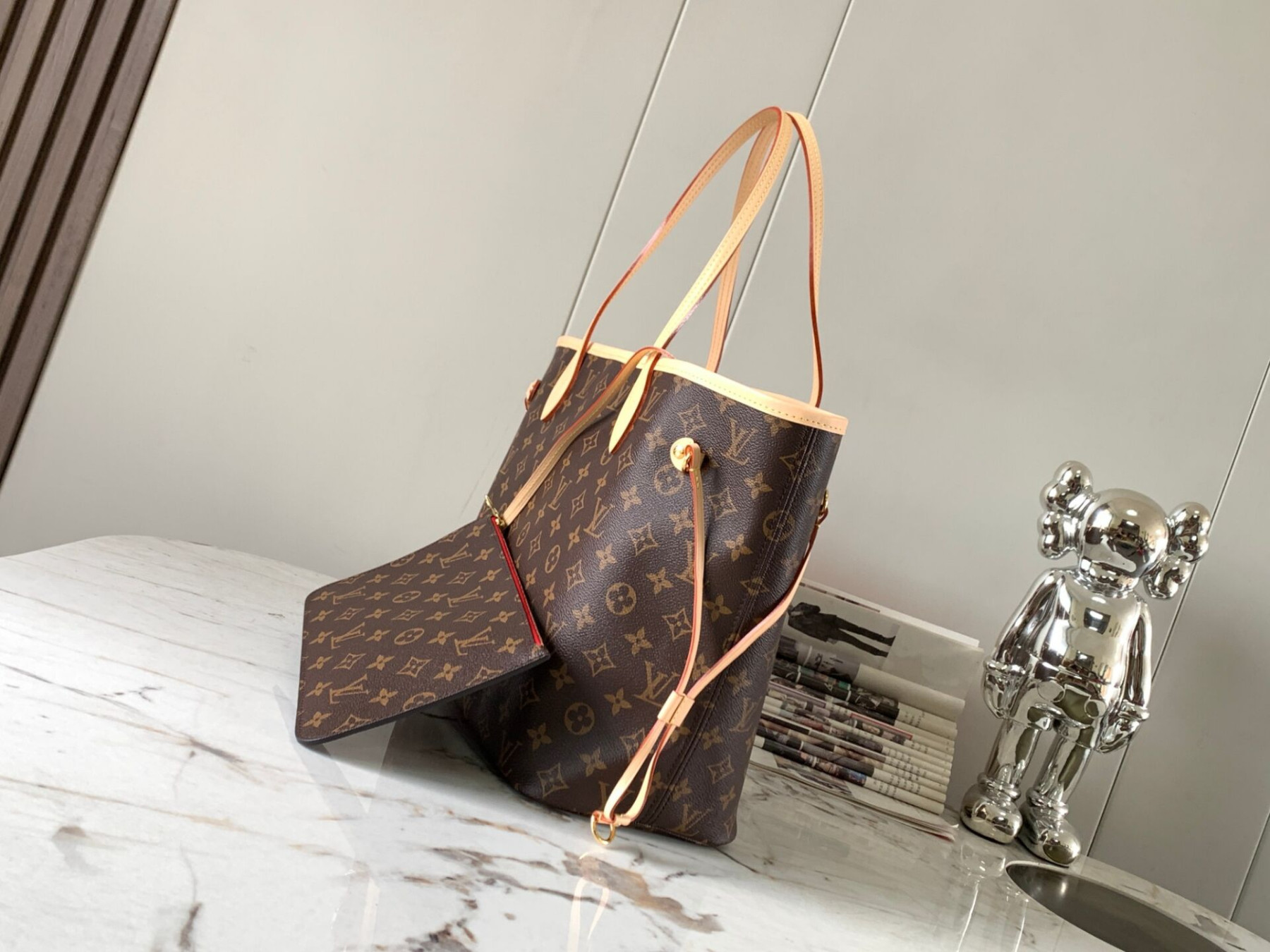 LV Neverfull MM M46987 Without Box 31x28x14cm - Image 4