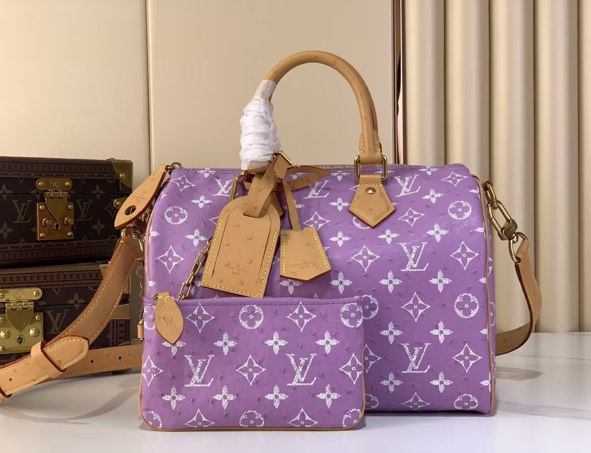 LV Speedy P9 Bandoulière 30 N89790 30x17x21cm
