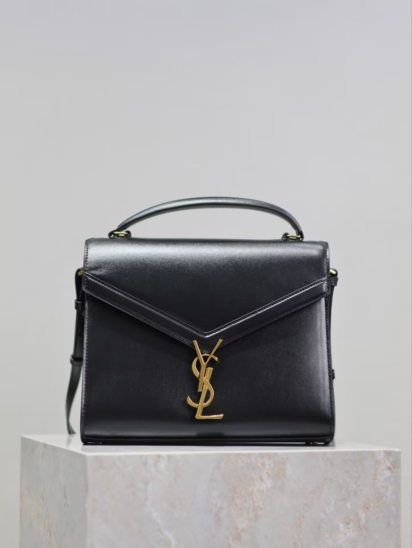 YSL Cassandra Top Handle Bag 24.5x20x11.5cm - Image 2
