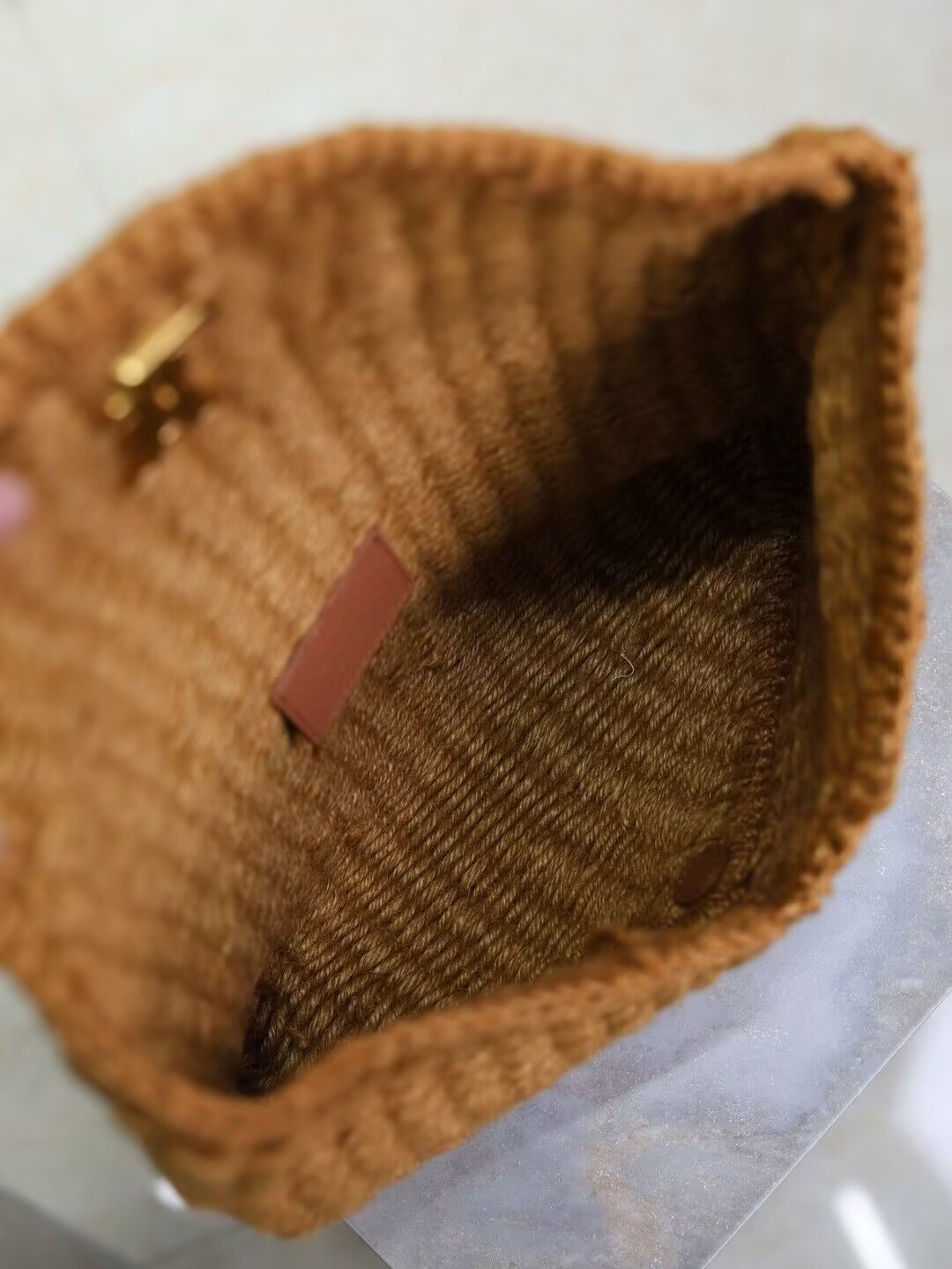 YSL CASSANDRE Large Envelope Pouch in Rope 29.5x18x4.5cm - Image 8