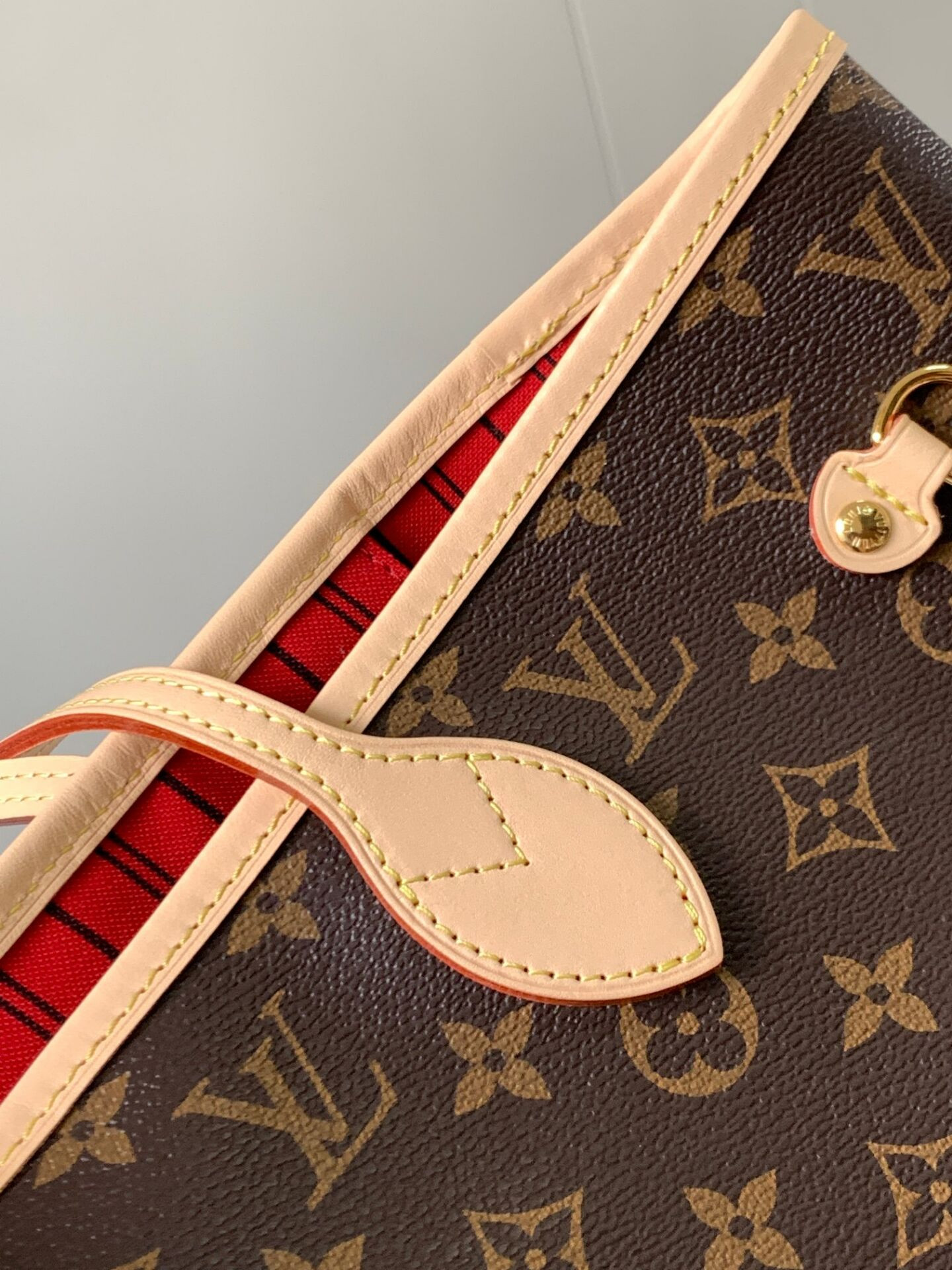 LV Neverfull MM M46987 Without Box 31x28x14cm - Image 8