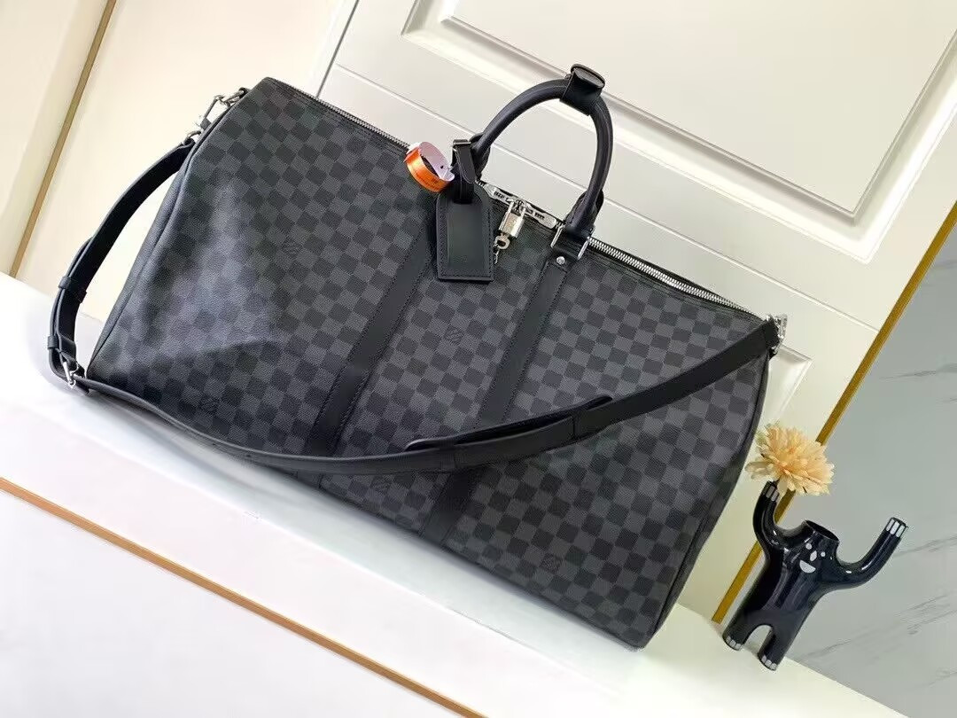 Louis Vuitton LV Keepall Bandoulière 55 55 x 31 x 26 cm - Image 2