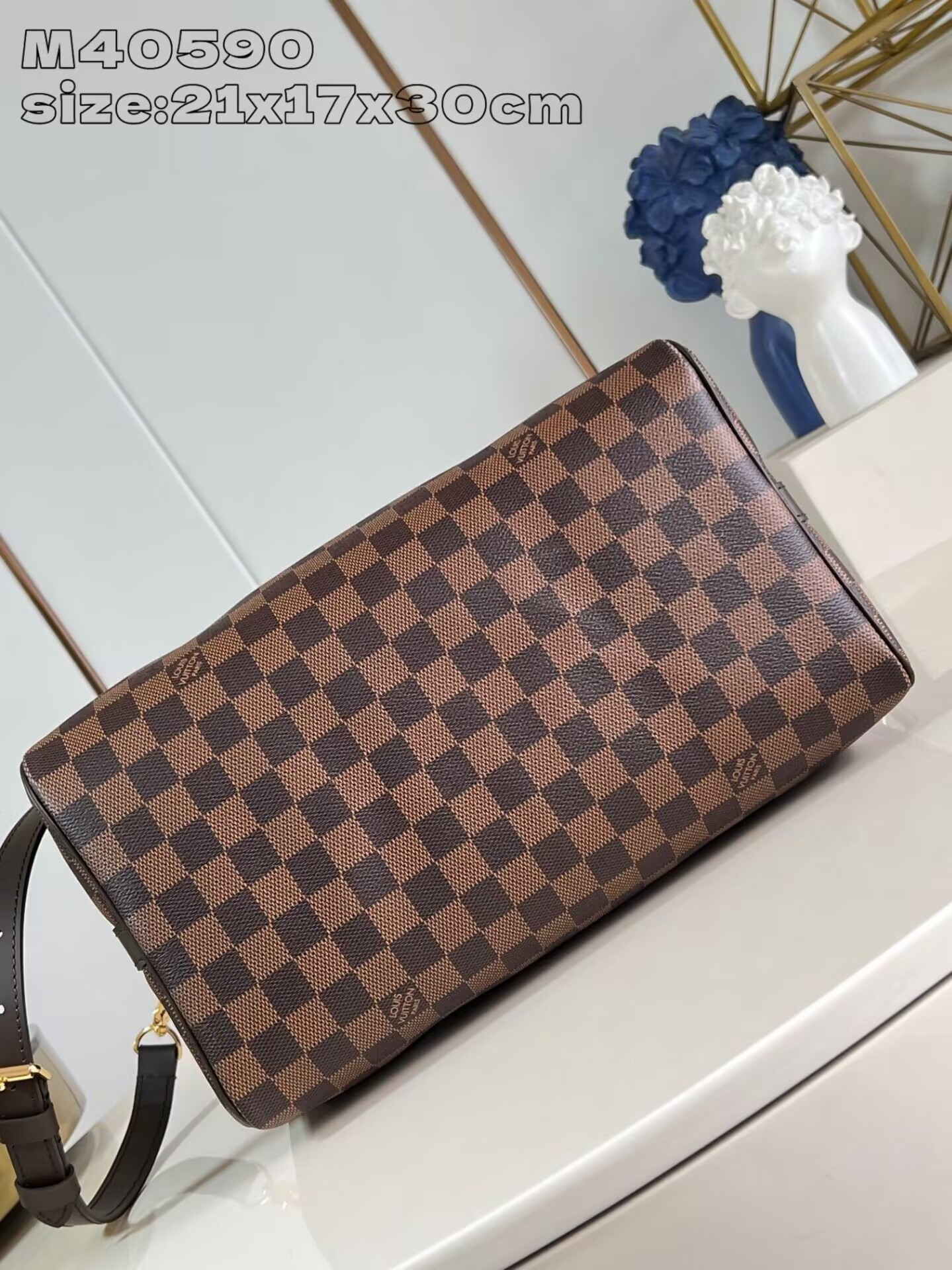 LV Speedy Bandouliere 30 M40590 30x21x17cm - Image 6