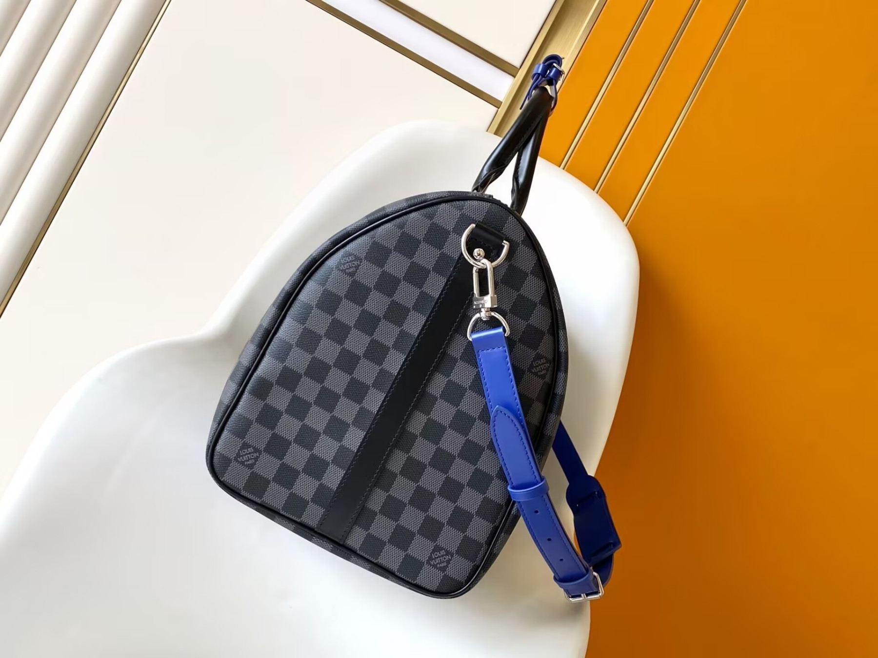 LV Keepall Bandoulière 50 N00096 50x29x23cm - Image 5