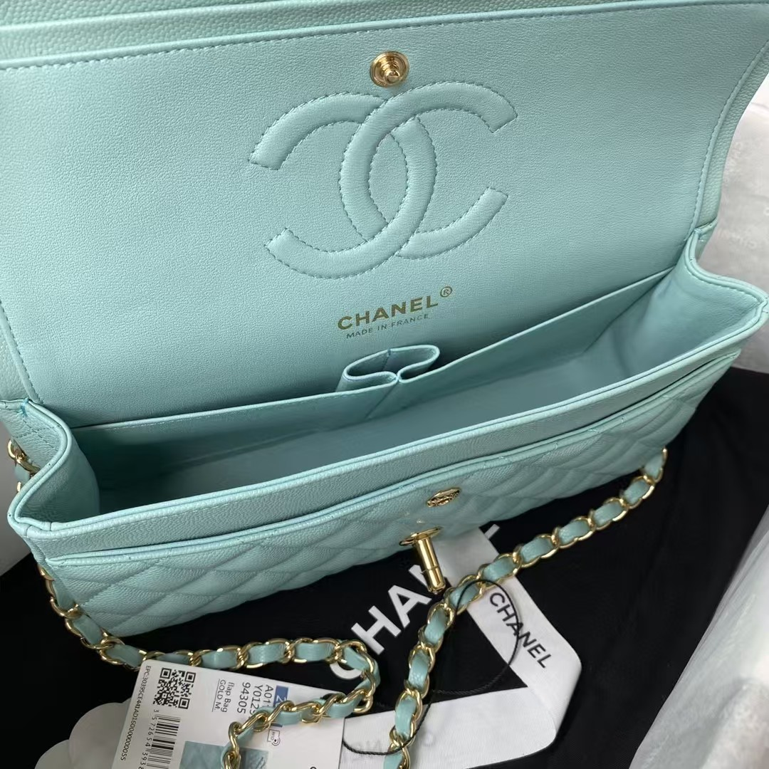 Chanel Classic Flap Bag 15.5×25.5×6.5cm - Image 6