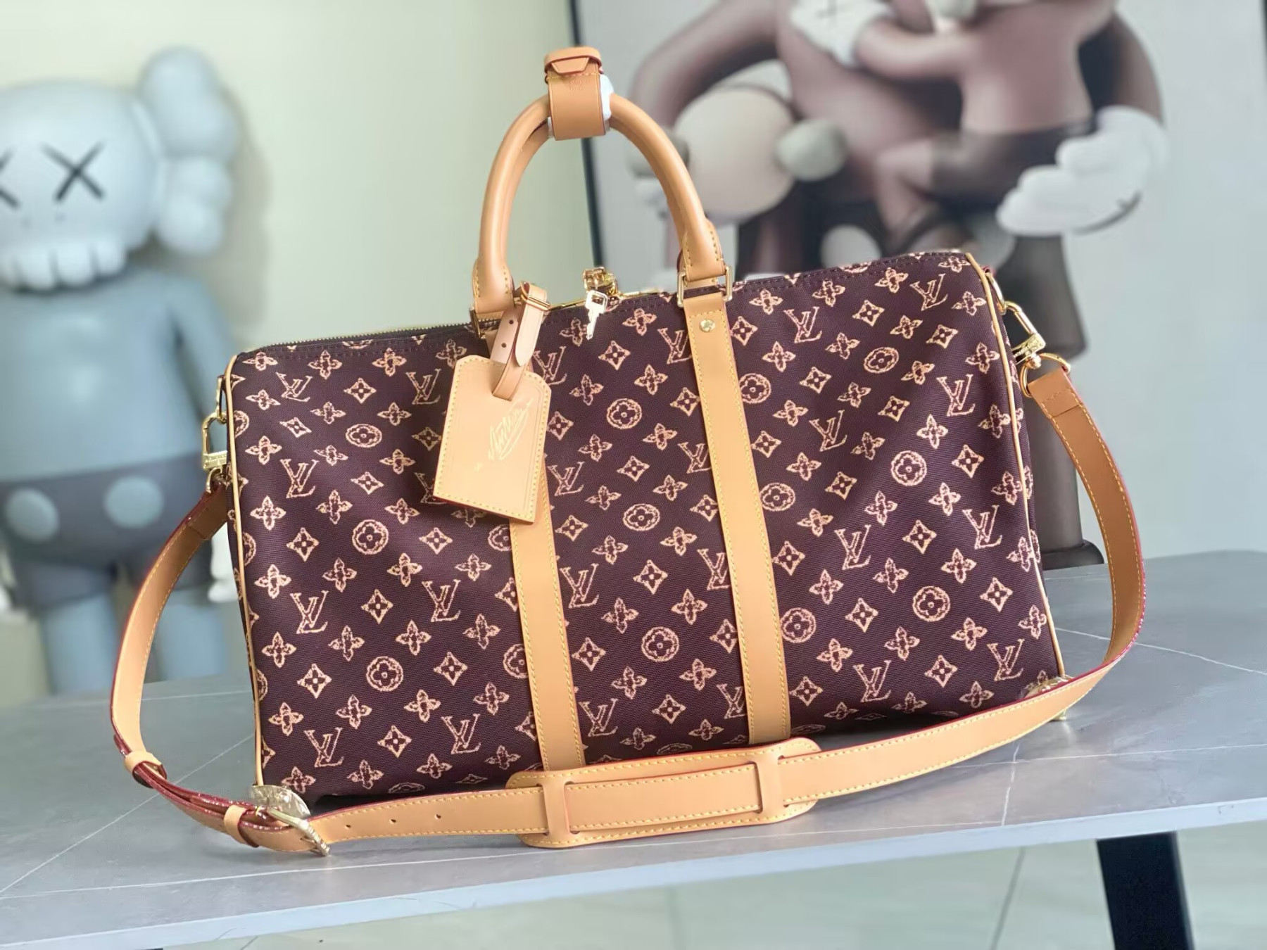 LV Keepall Trunk 45 M28339( 27x45x20cm) - Image 2