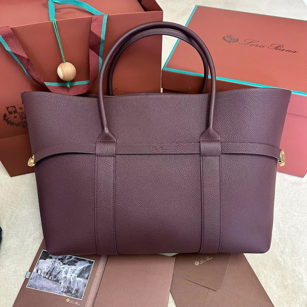 Loro Piana Large Ghiera Shopper 40 X 26 X 18CM - Image 2