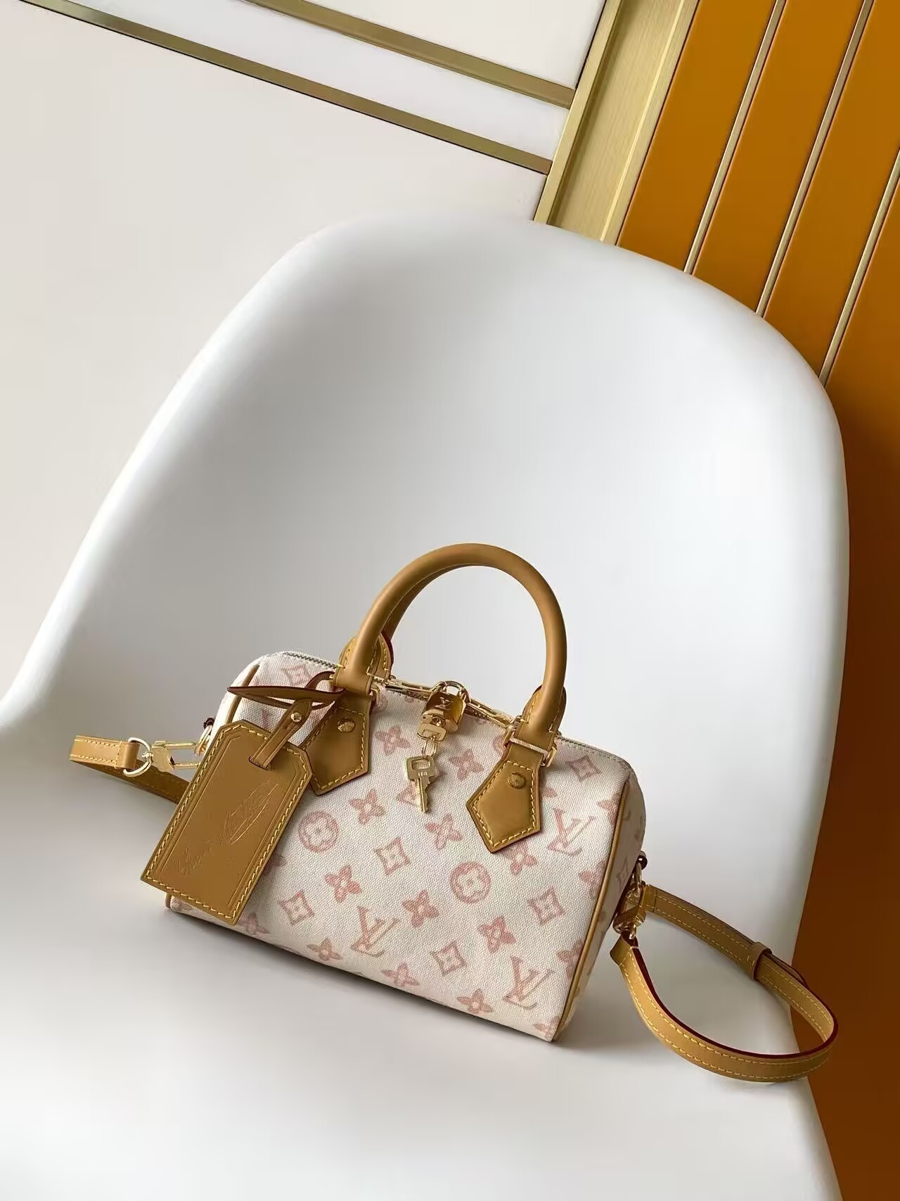 LV Speedy Bandouliere 20 M27951 20.5x13.5x12cm - Image 2
