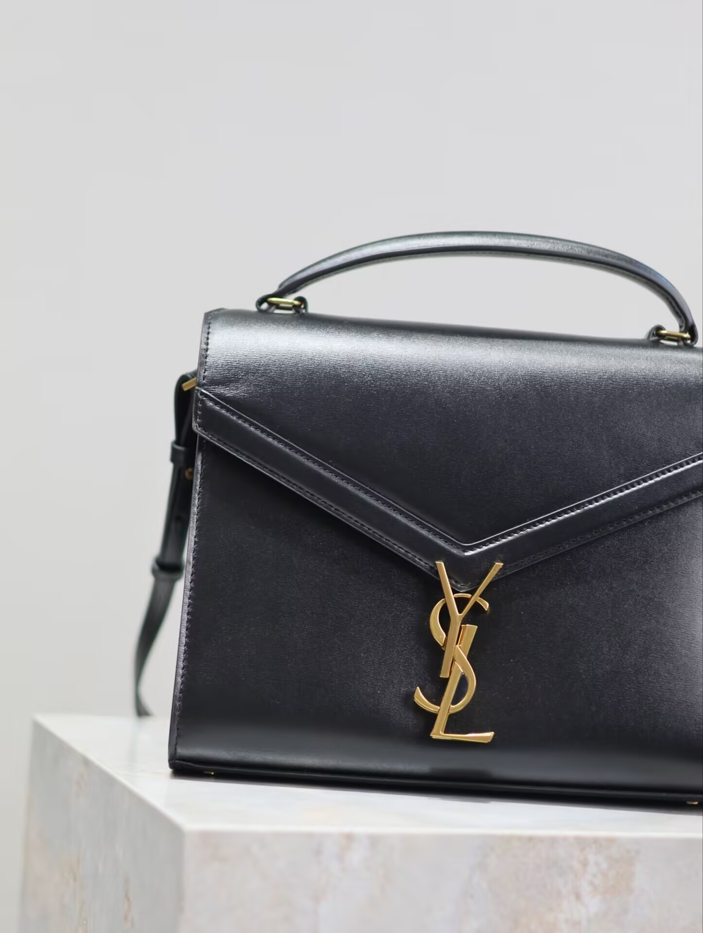 YSL Cassandra Top Handle Bag 24.5x20x11.5cm - Image 8